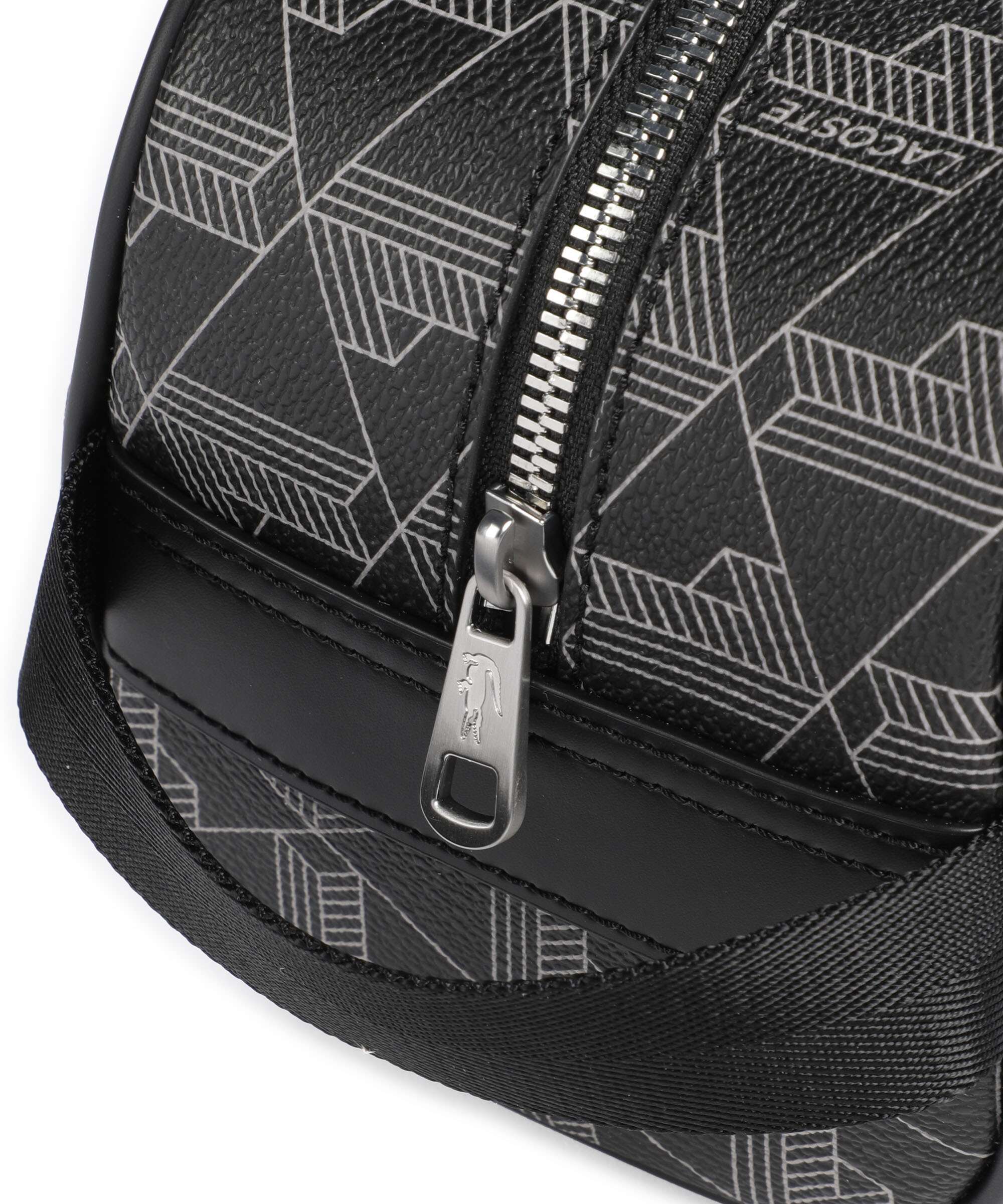 Lacoste The Blend Torby toaletowe monogram noir/gris - Image 3