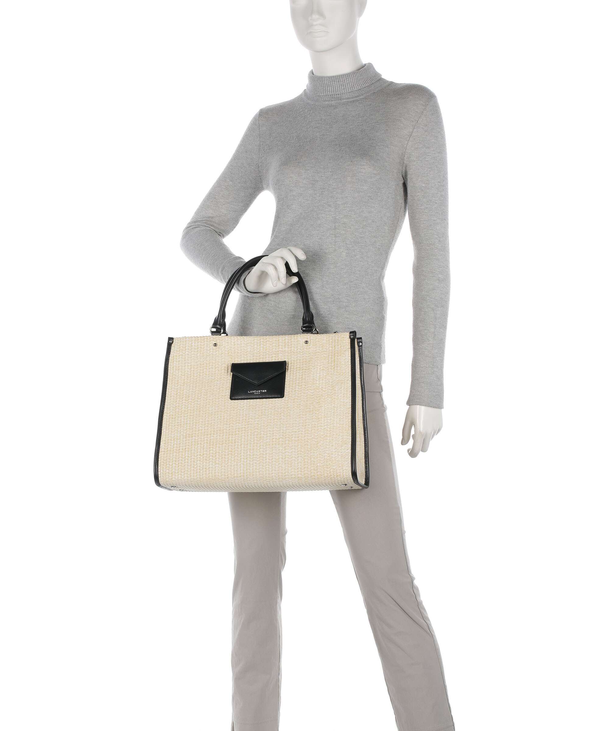 Lancaster Actual Osier Mini Torebka beige - Image 3