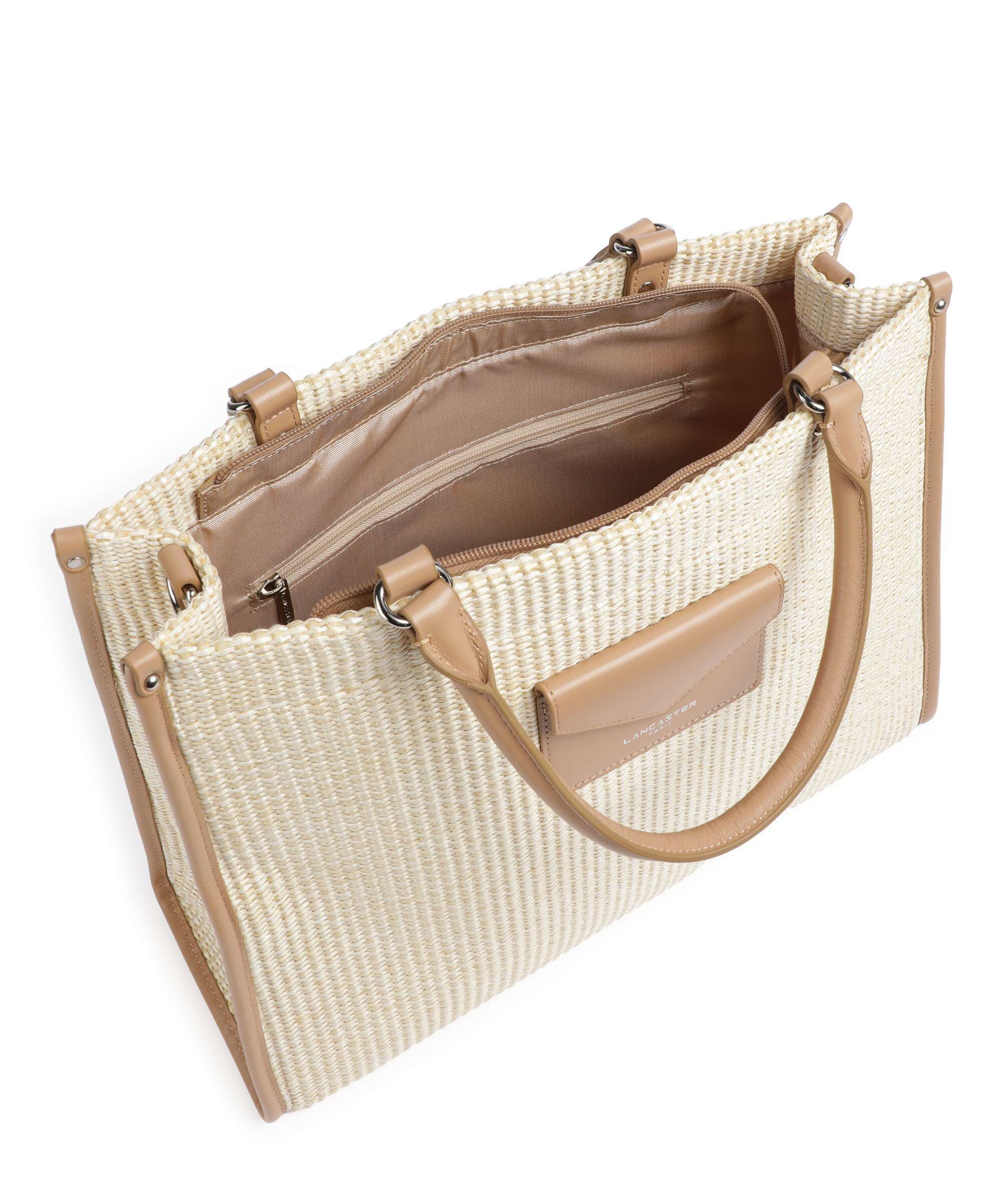 Lancaster Actual Osier Mini Torebka beige - Image 6