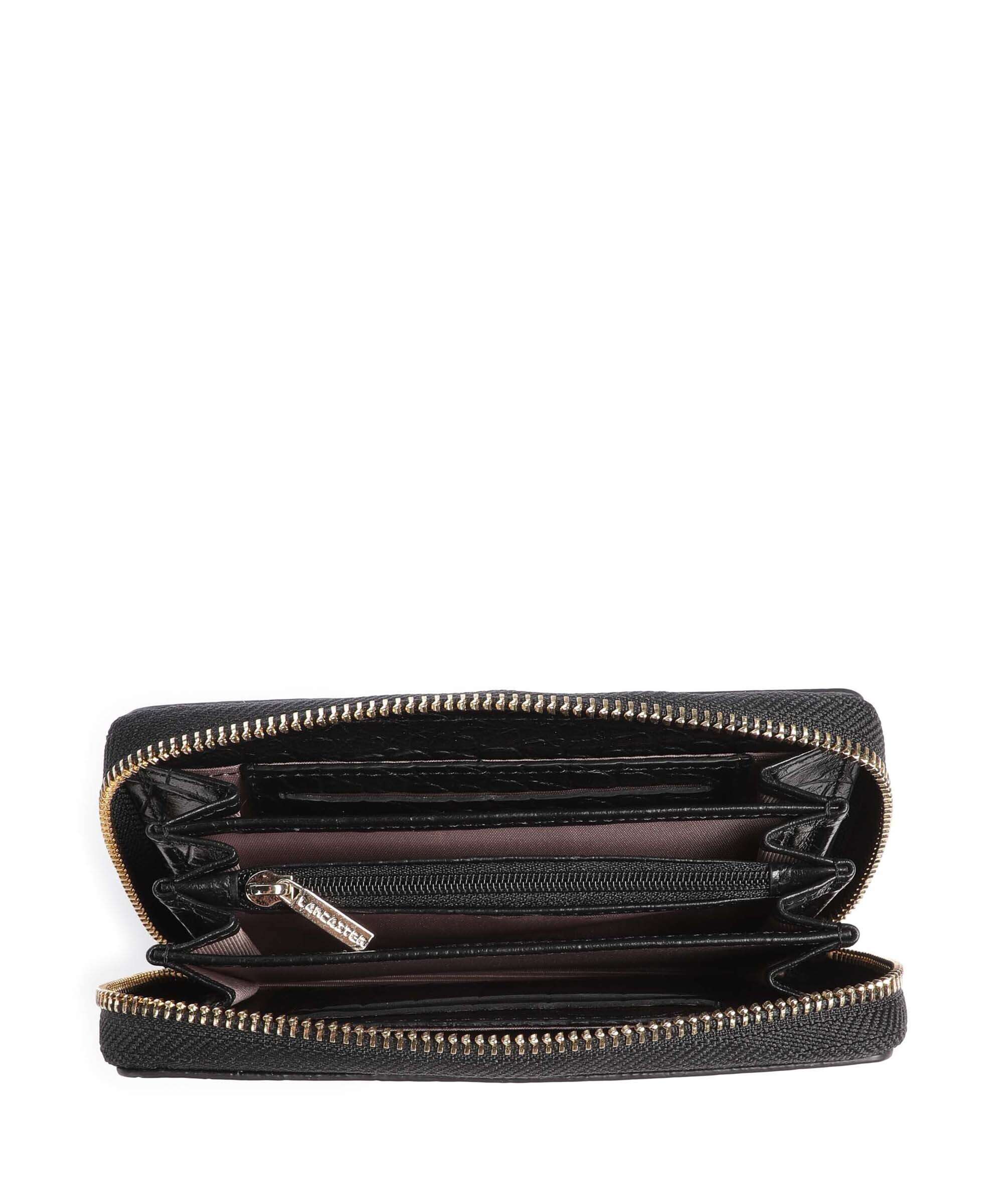Lancaster Exotic Croco Portfel noir - Image 2