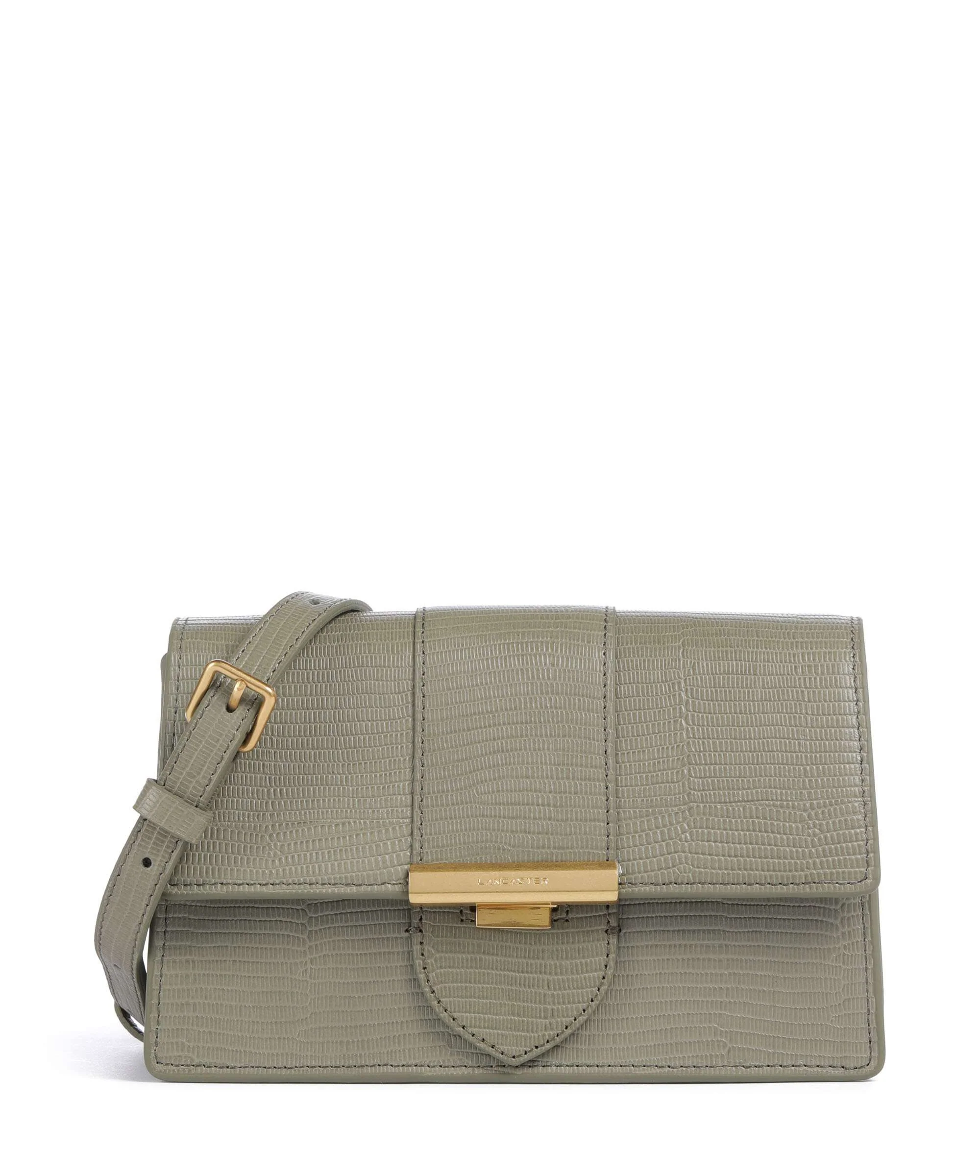 Lancaster Exotic Ily Torba przez ramię olive/lézard