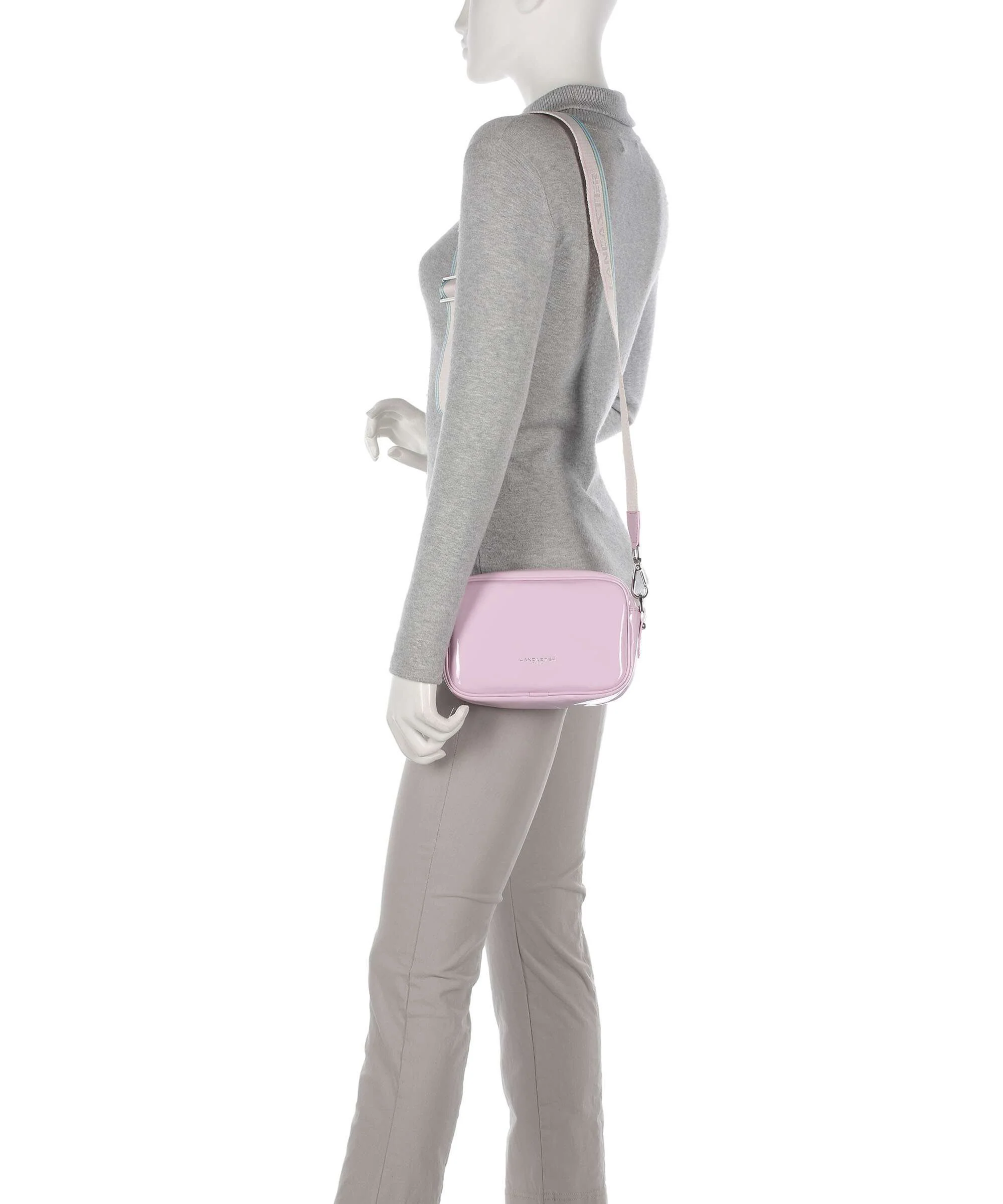 Lancaster Firenze Vernis Torba przez ramię rose - Image 3