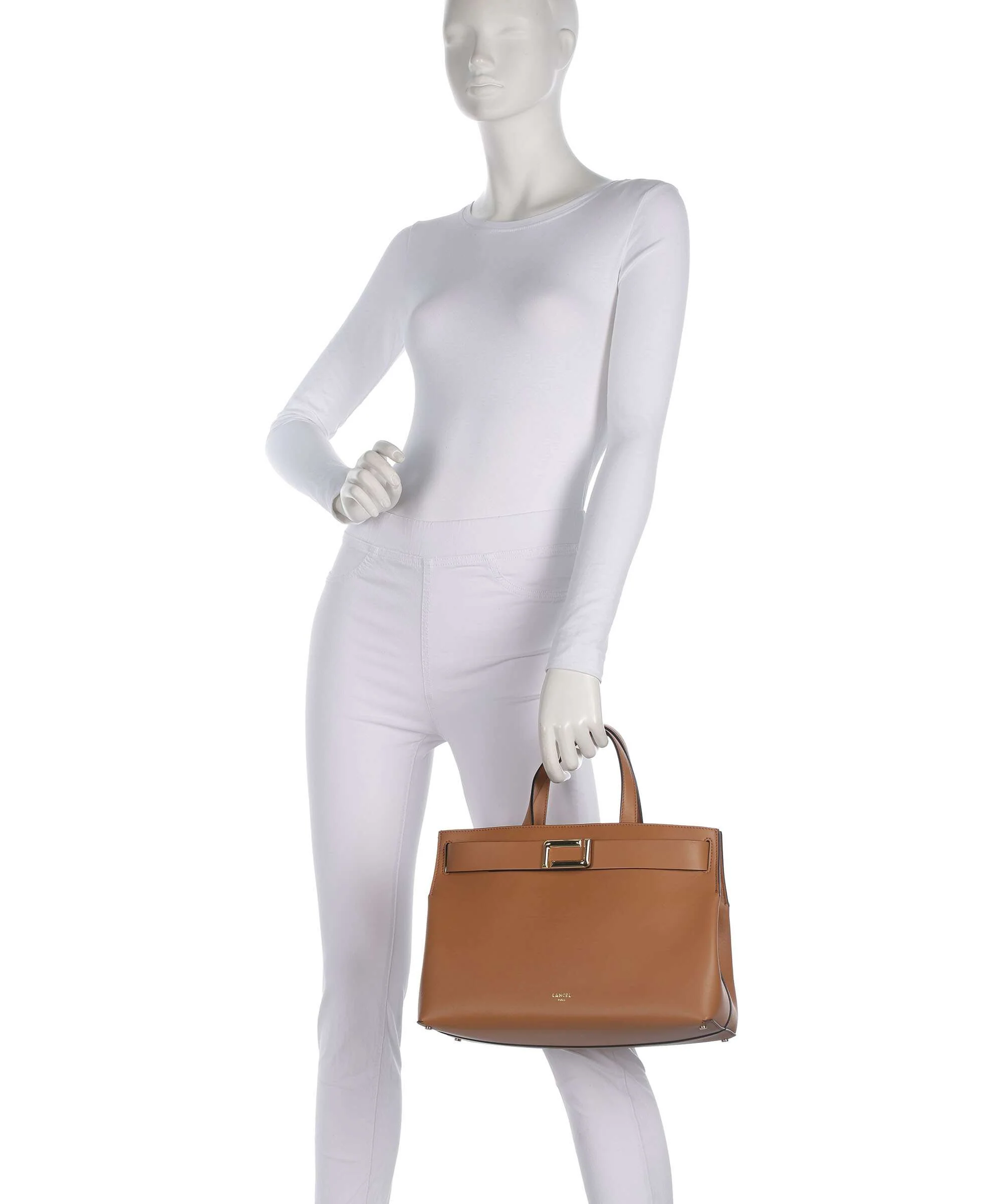Lancel Angele M Torebka camel - Image 3