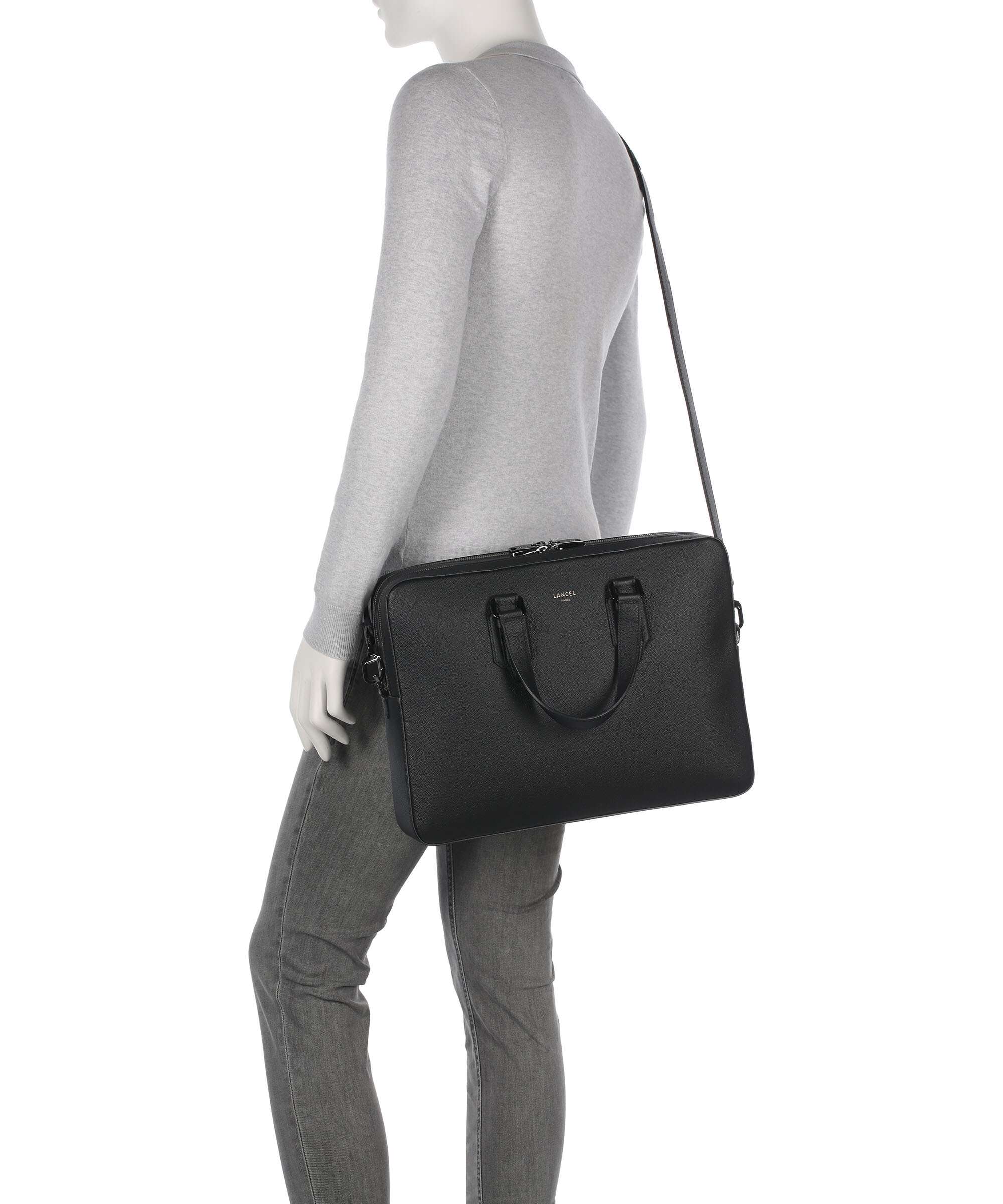 Lancel Charlie Aktówka black - Image 3