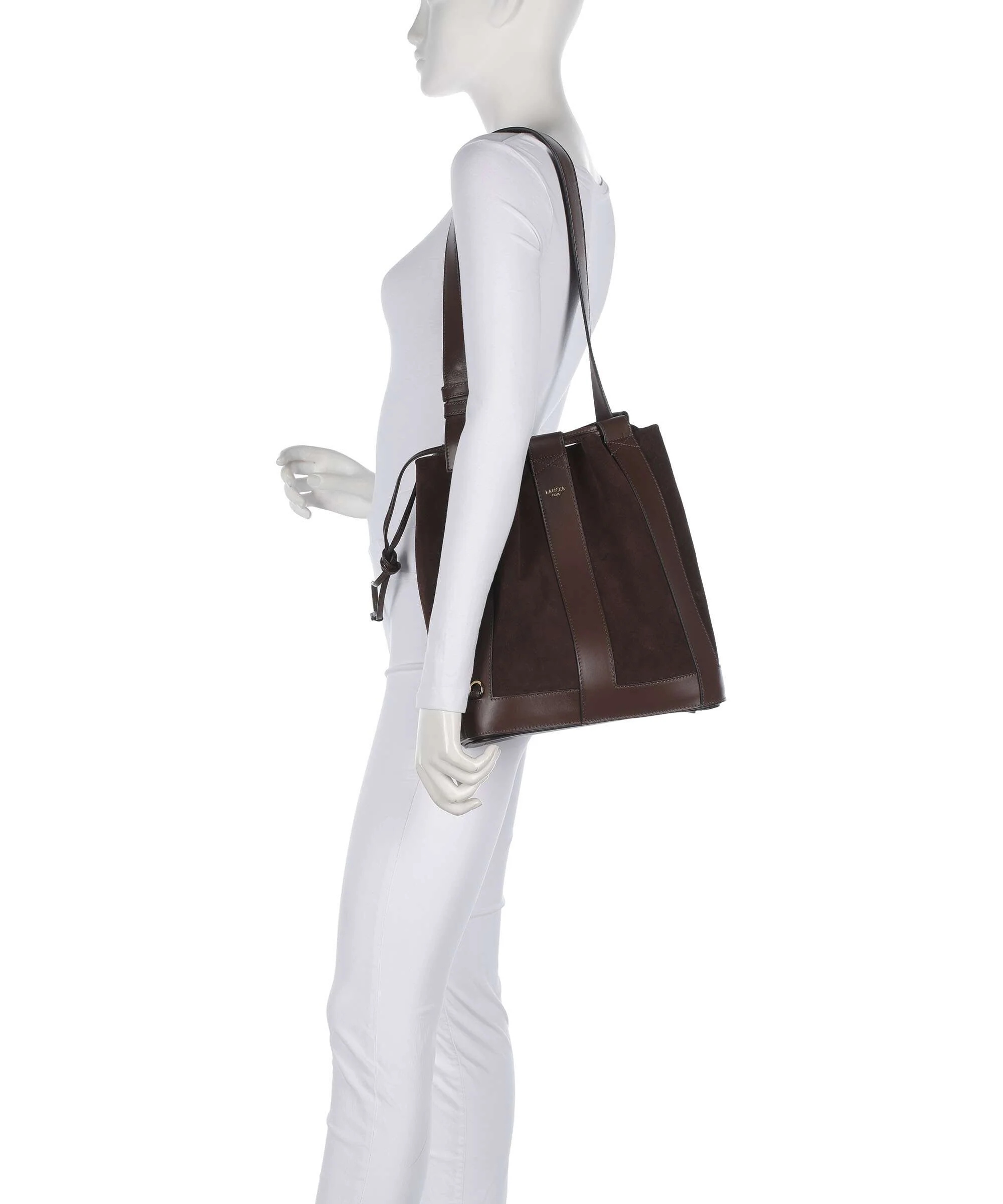 Lancel Elles M Torebka worek coconut - Image 3