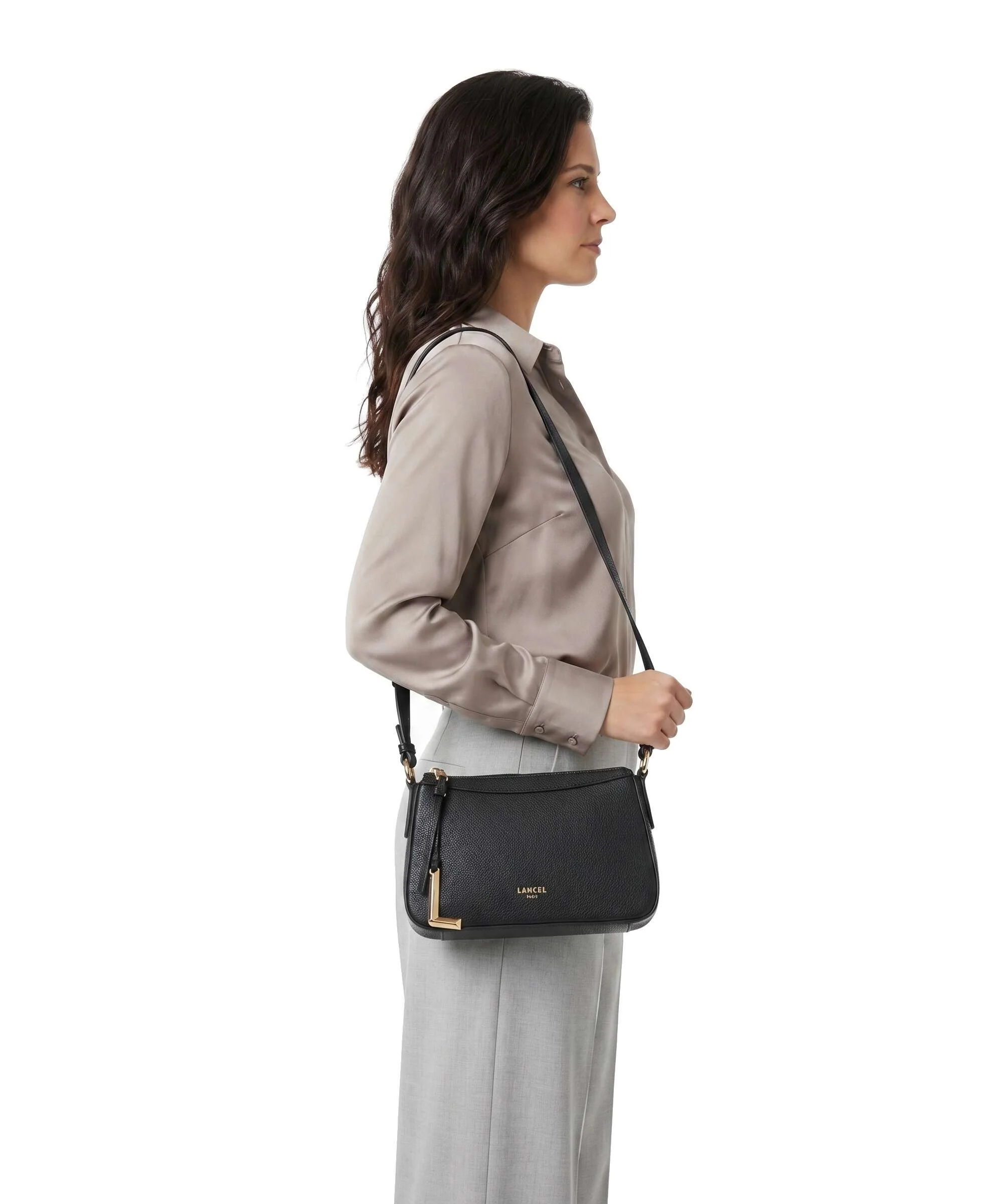 Lancel Faubourg Mini Torba przez ramię black - Image 3