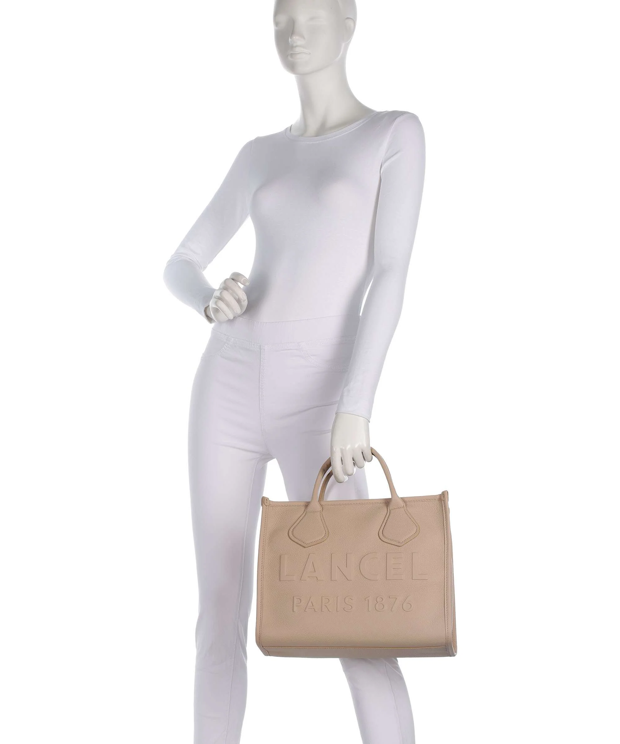 Lancel Jour M Torebka cappuccino - Image 3