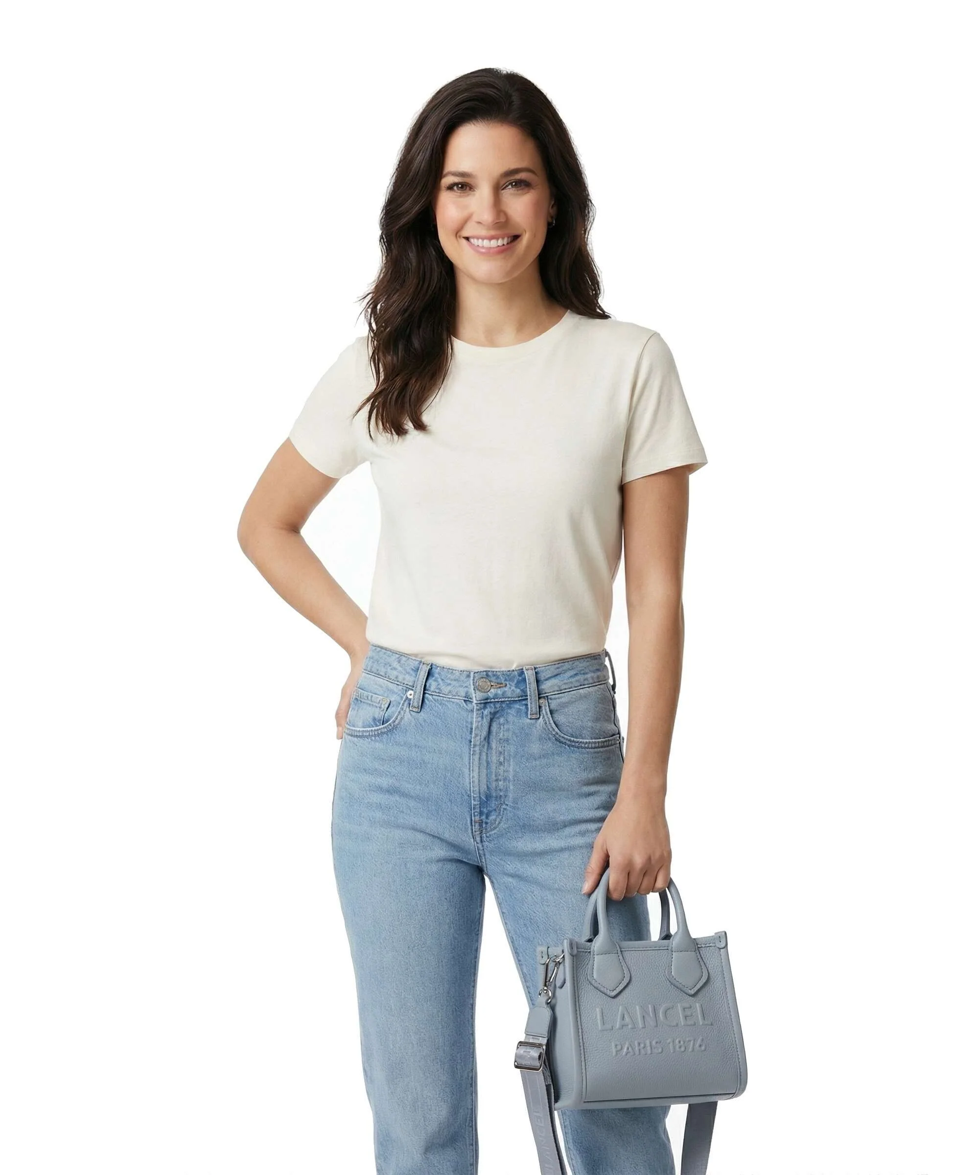 Lancel Jour Mini Torba przez ramię blue foam - Image 3