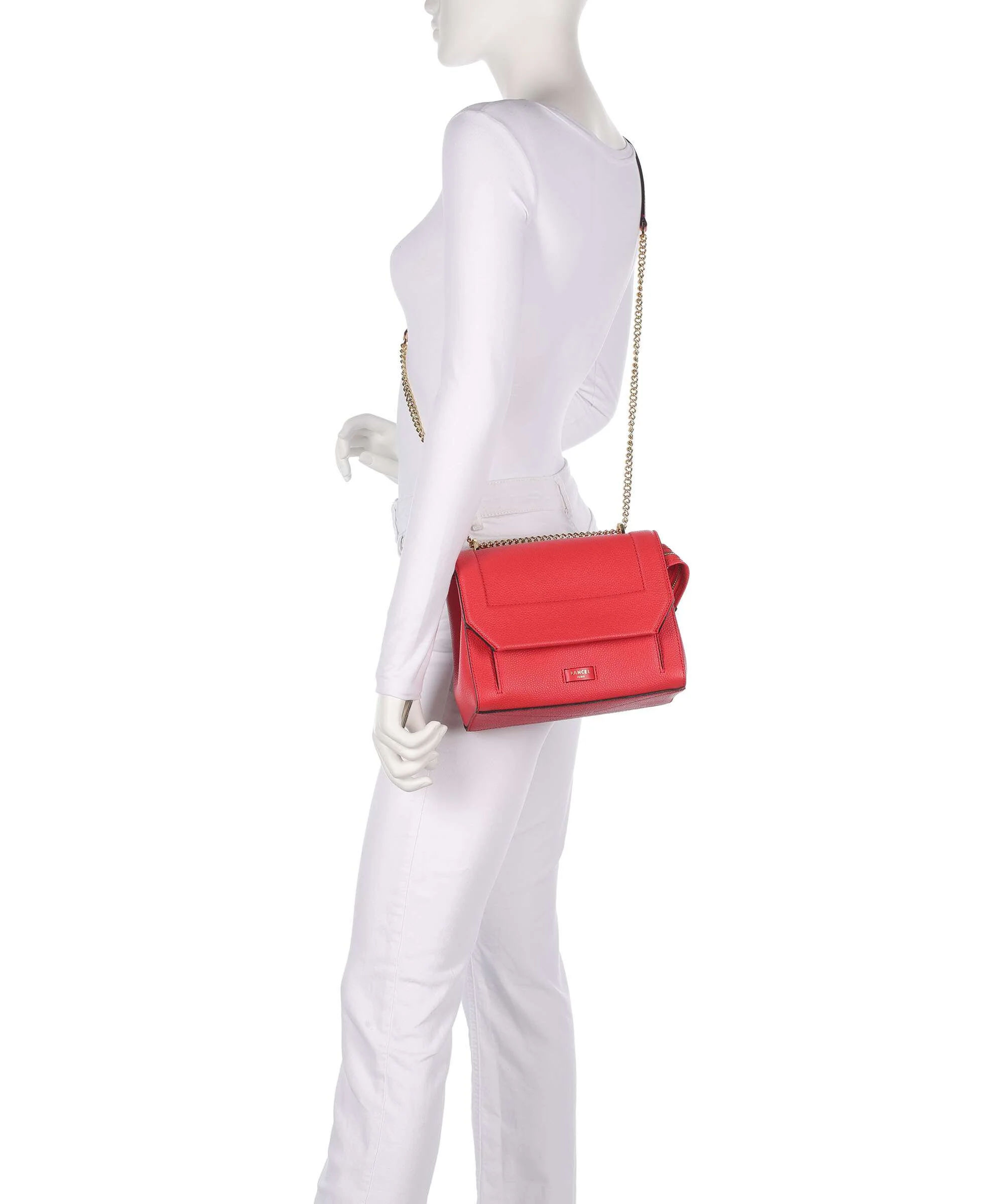 Lancel Ninon M Torba na ramię kiss red - Image 3