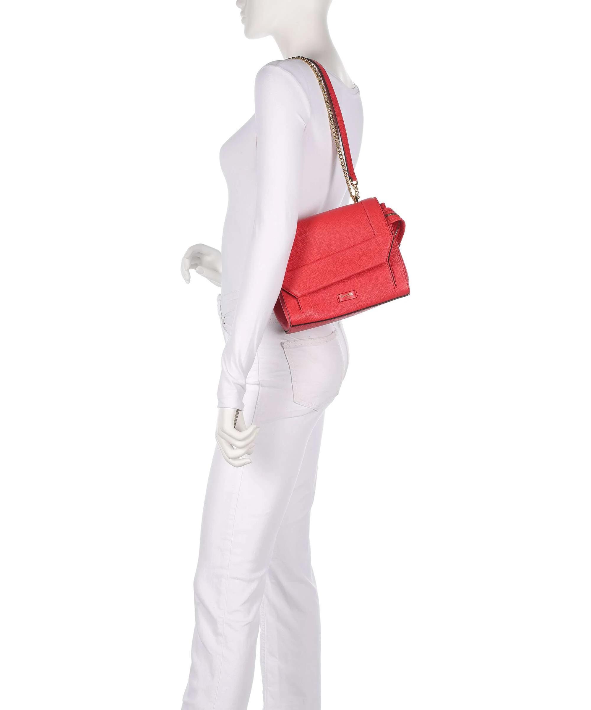 Lancel Ninon M Torba na ramię kiss red - Image 4