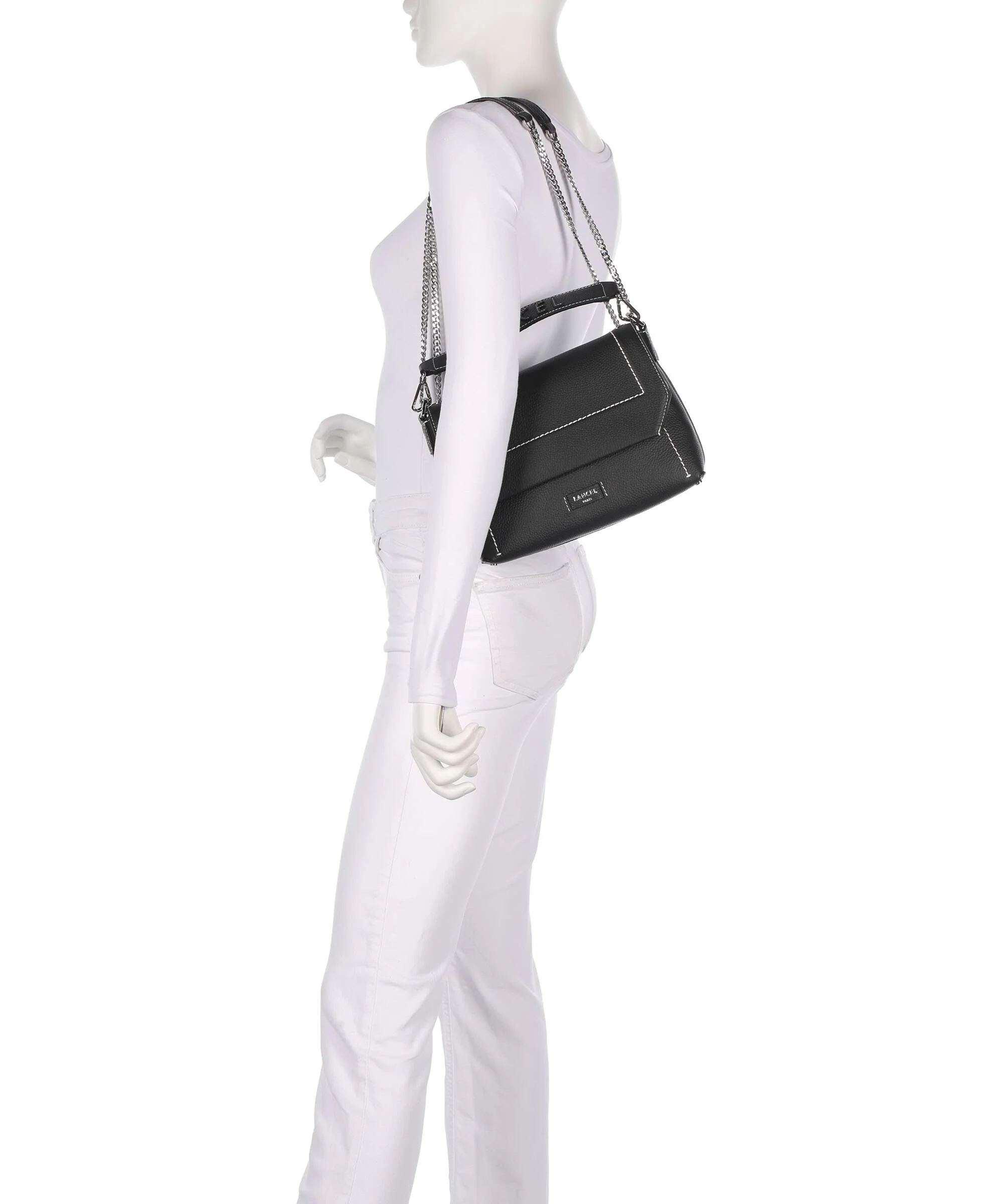 Lancel Ninon M Torba na ramię black - Image 3
