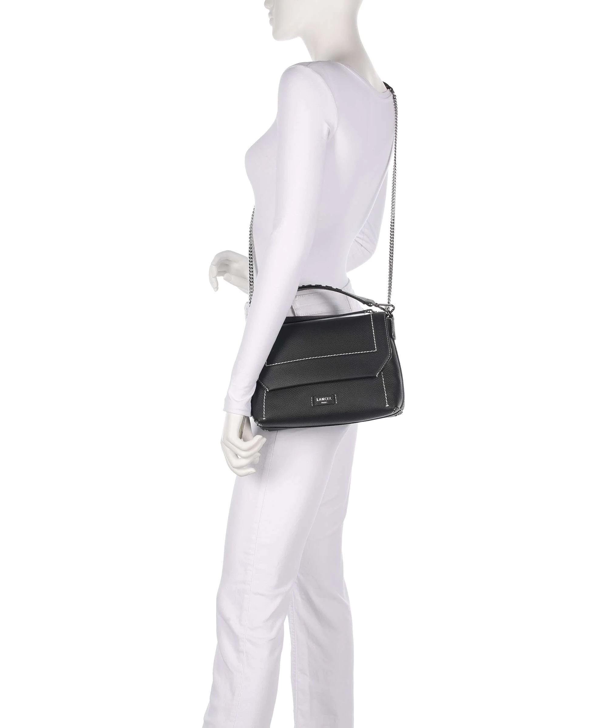 Lancel Ninon M Torba na ramię black - Image 4