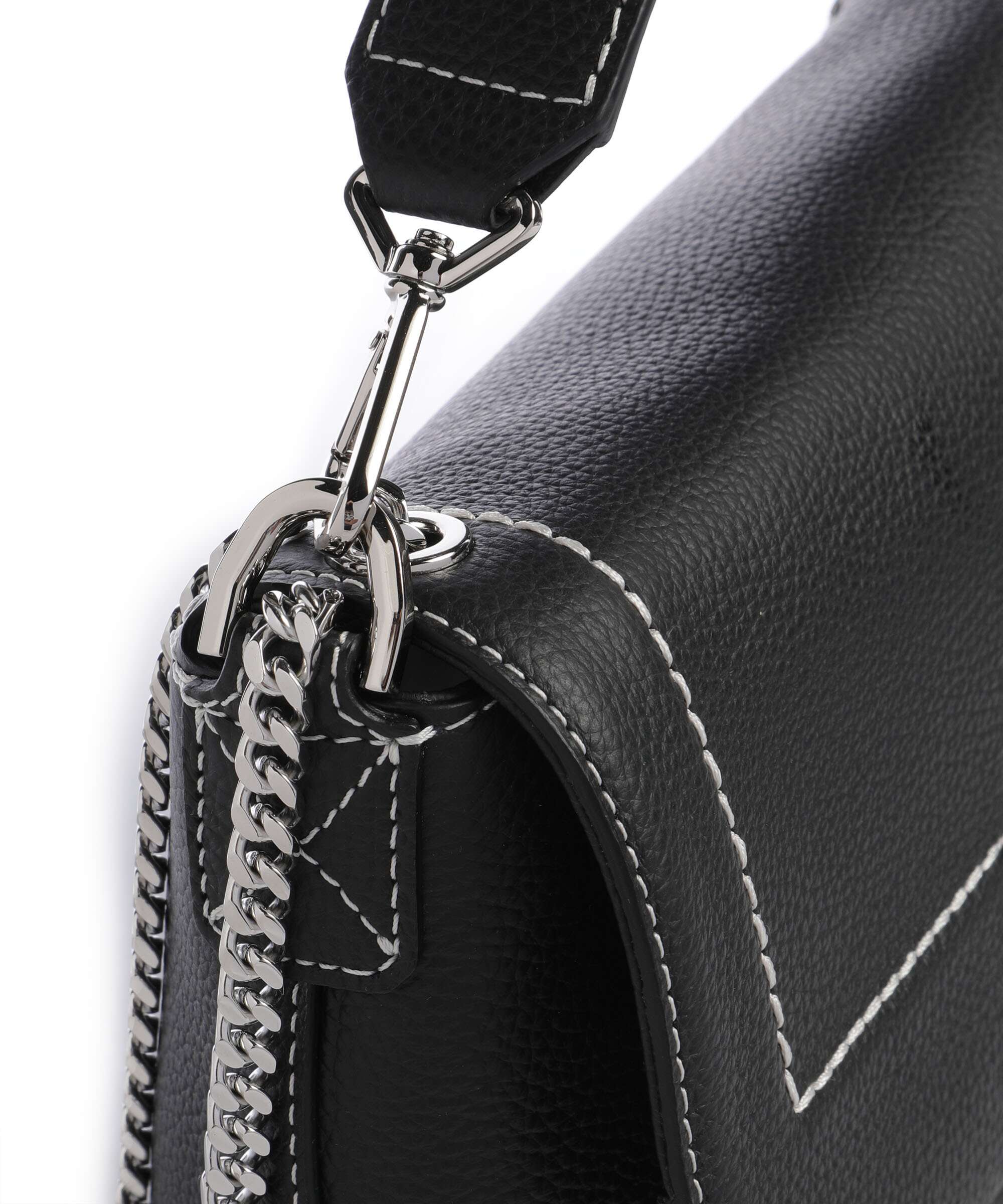 Lancel Ninon M Torba na ramię black - Image 5