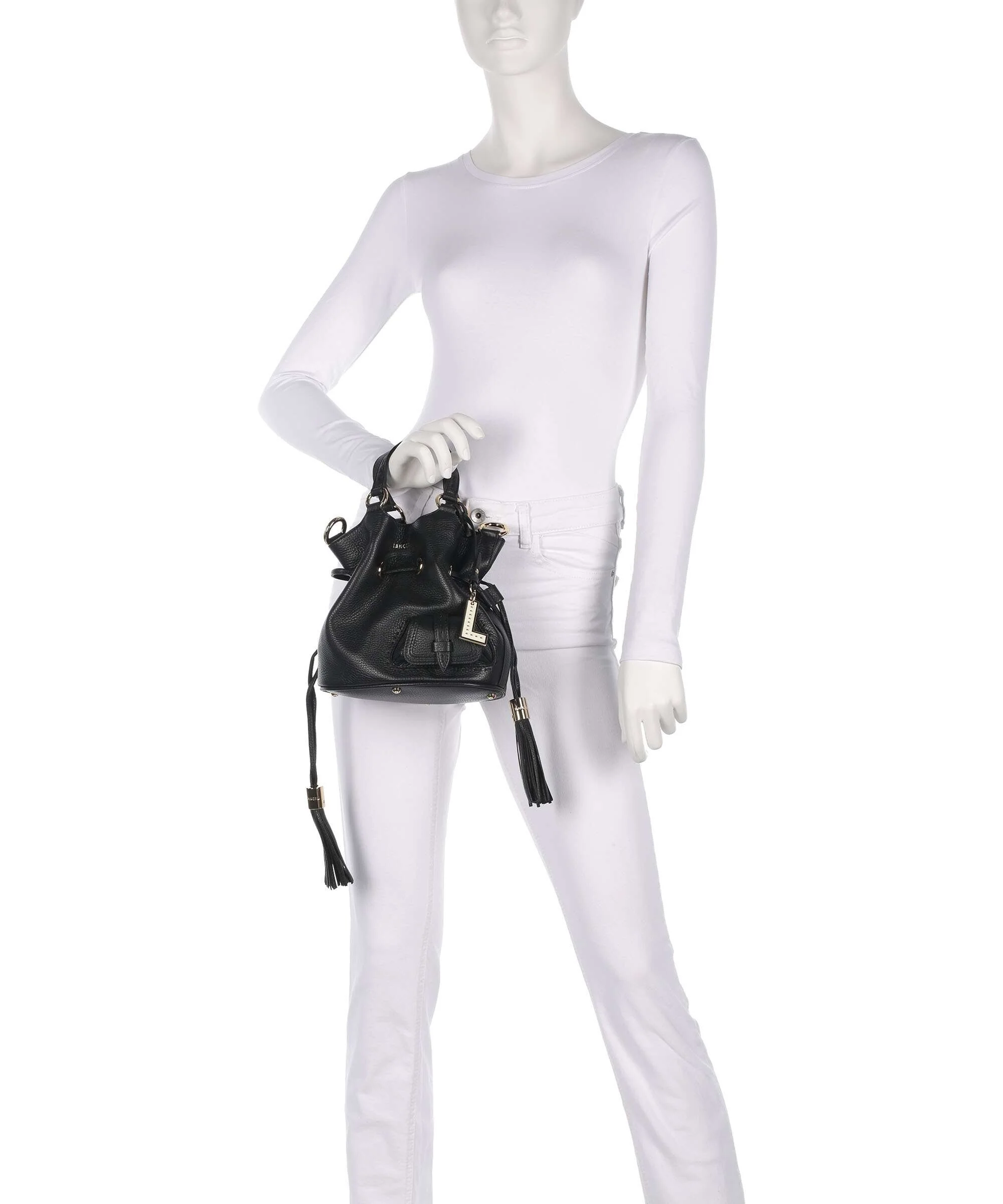 Lancel Premier Flirt S Torebka worek black - Image 4