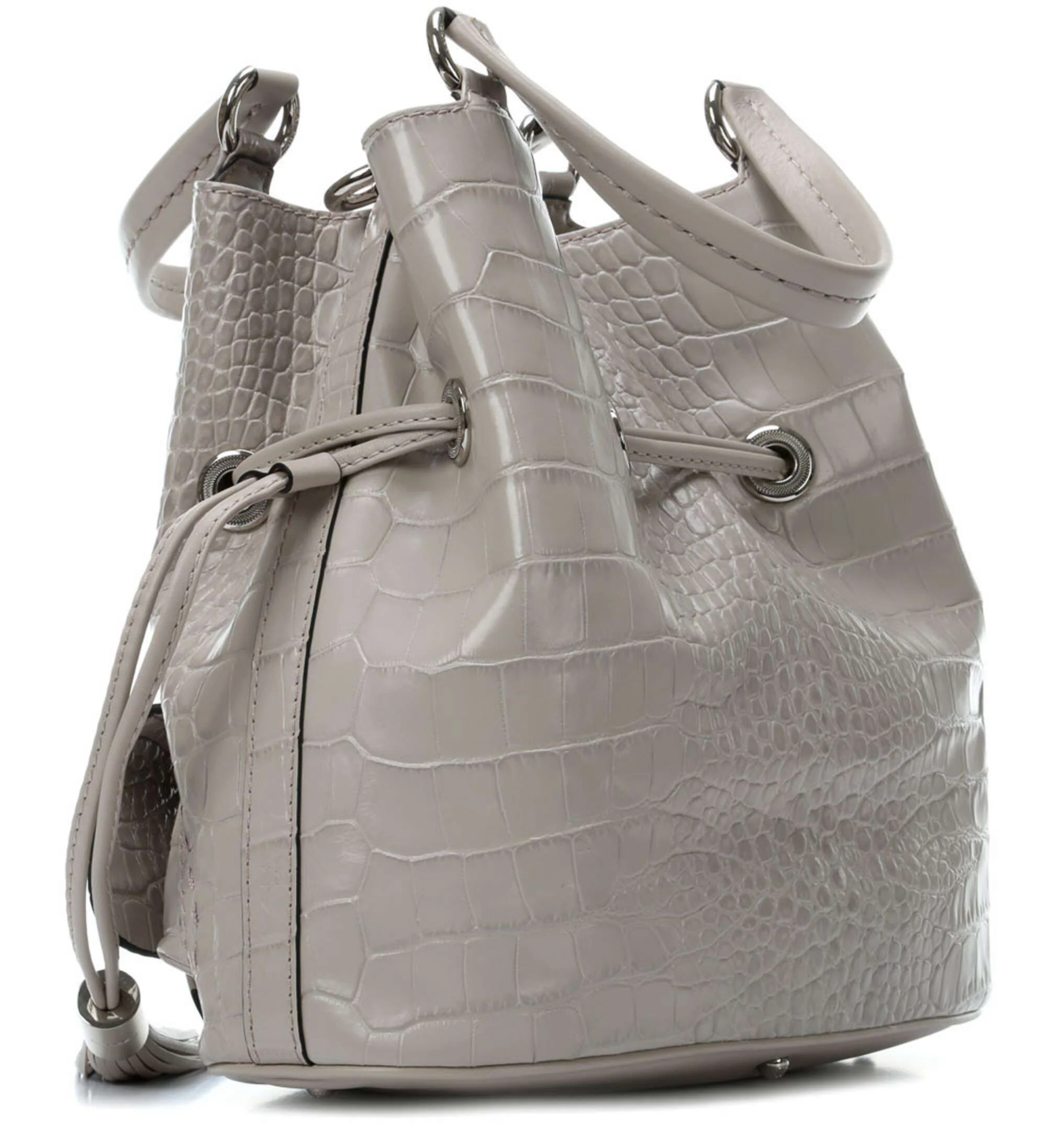 Lancel Premier Flirt Torebka worek grey taupe - Image 4