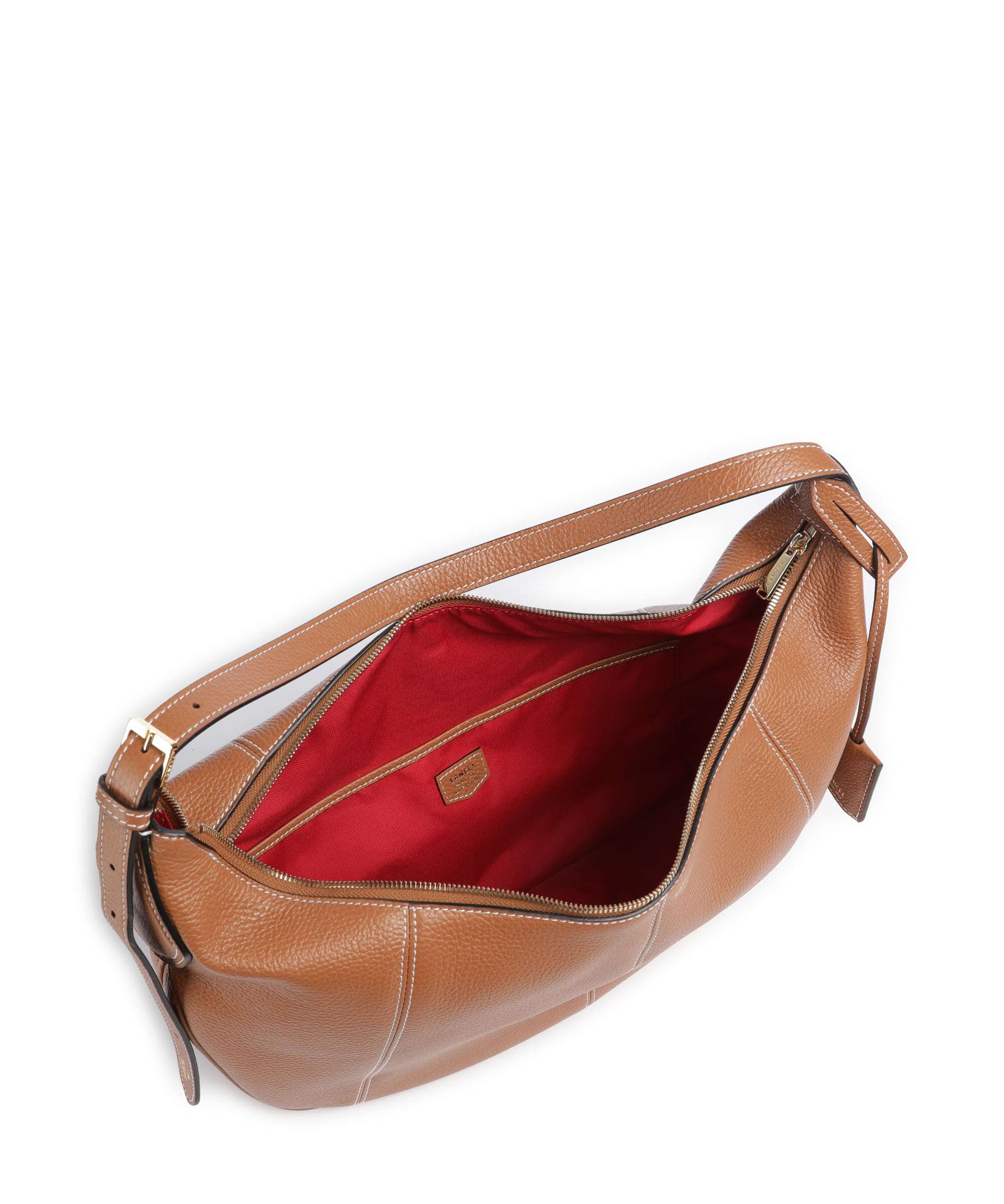 Lancel Victoire L Torebka worek camel - Image 5