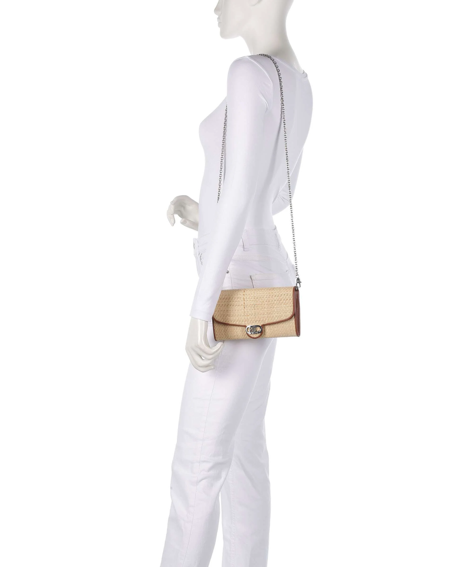 Lauren Ralph Lauren Adair 20 Portfel natural/lauren tan - Image 3