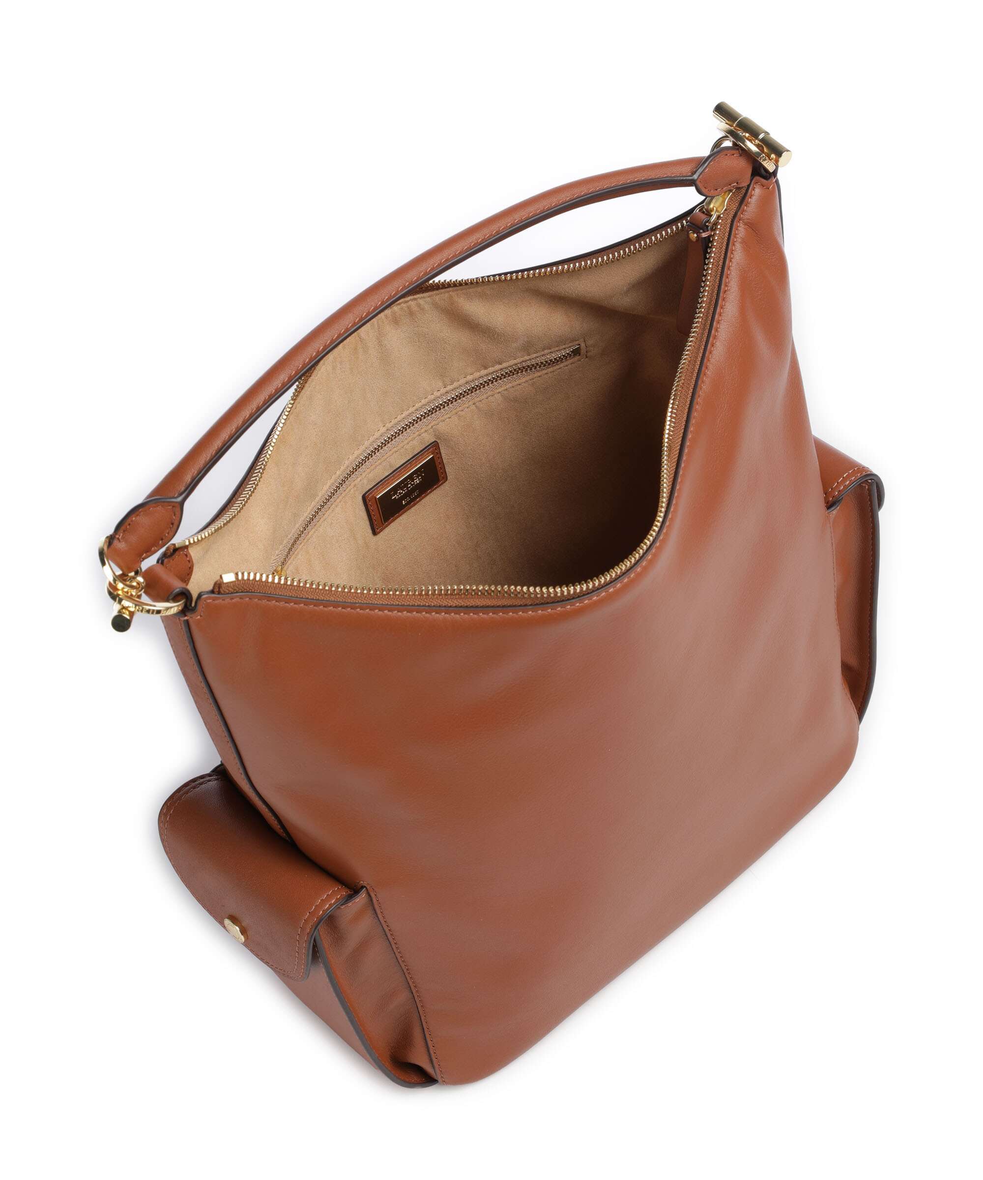 Lauren Ralph Lauren Blaike Large Torebka worek lauren tan - Image 6
