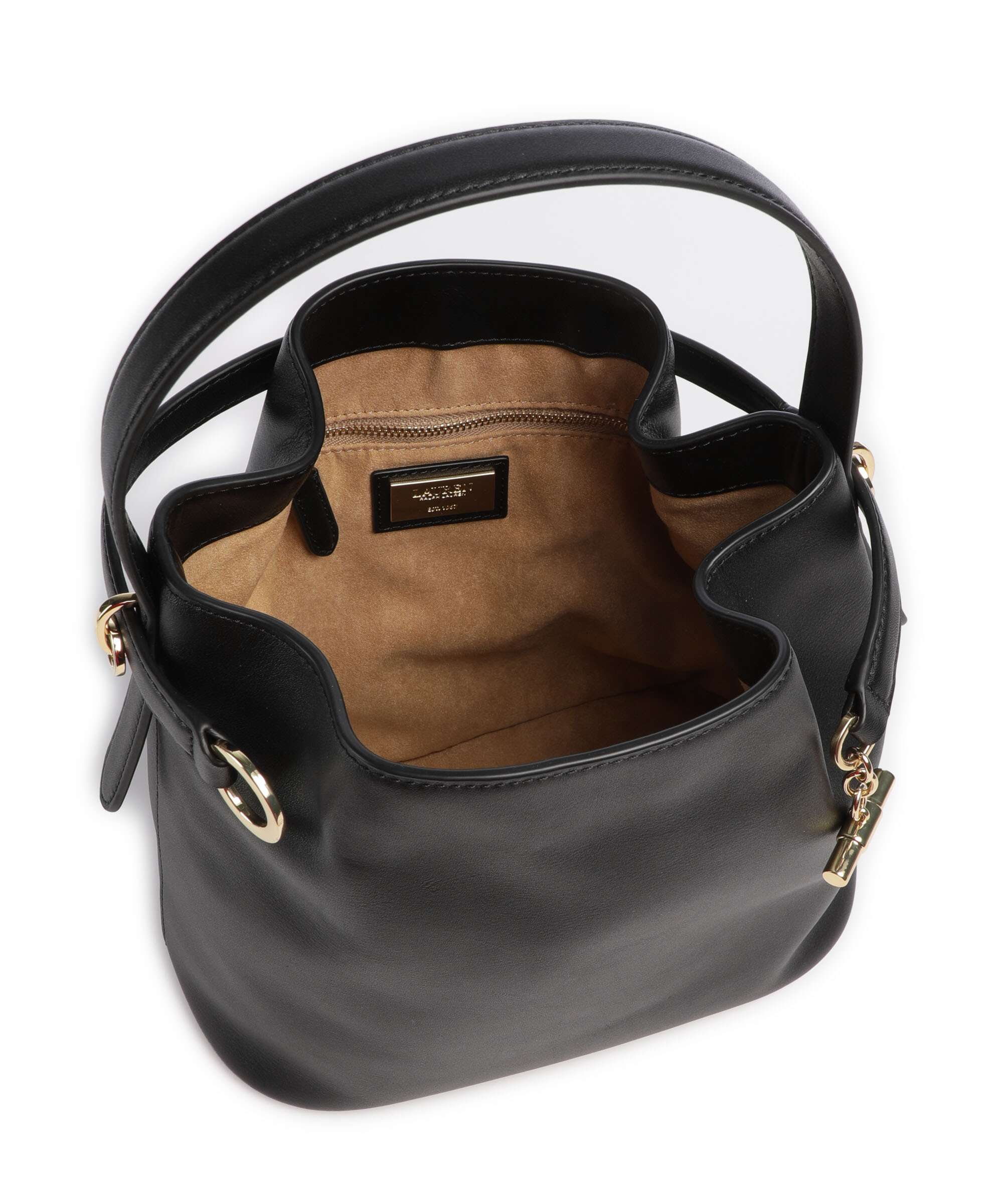 Lauren Ralph Lauren Blaike Medium Torebka worek black - Image 7