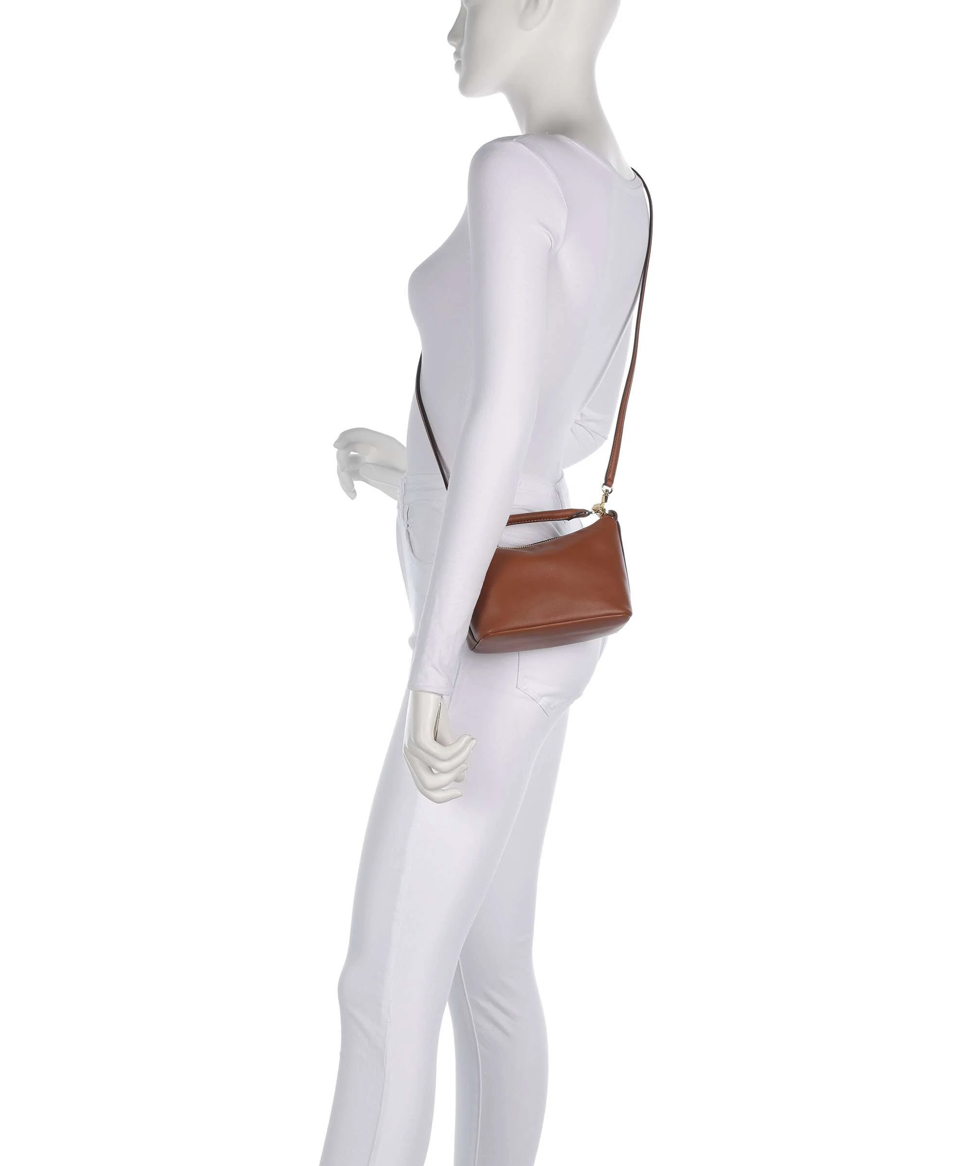 Lauren Ralph Lauren Blaike Mini Torba przez ramię lauren tan - Image 3
