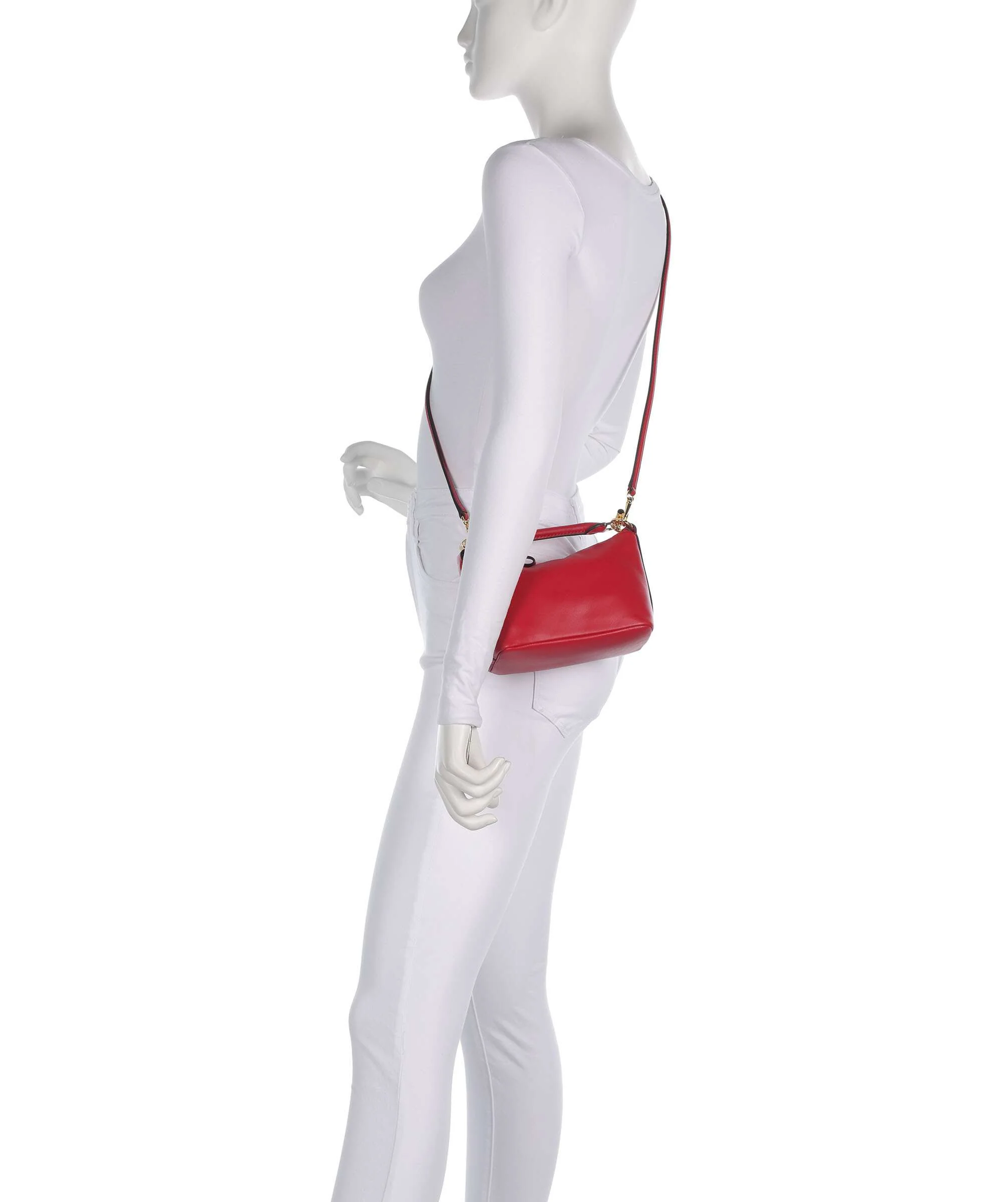 Lauren Ralph Lauren Blaike Mini Torba przez ramię festive red - Image 3