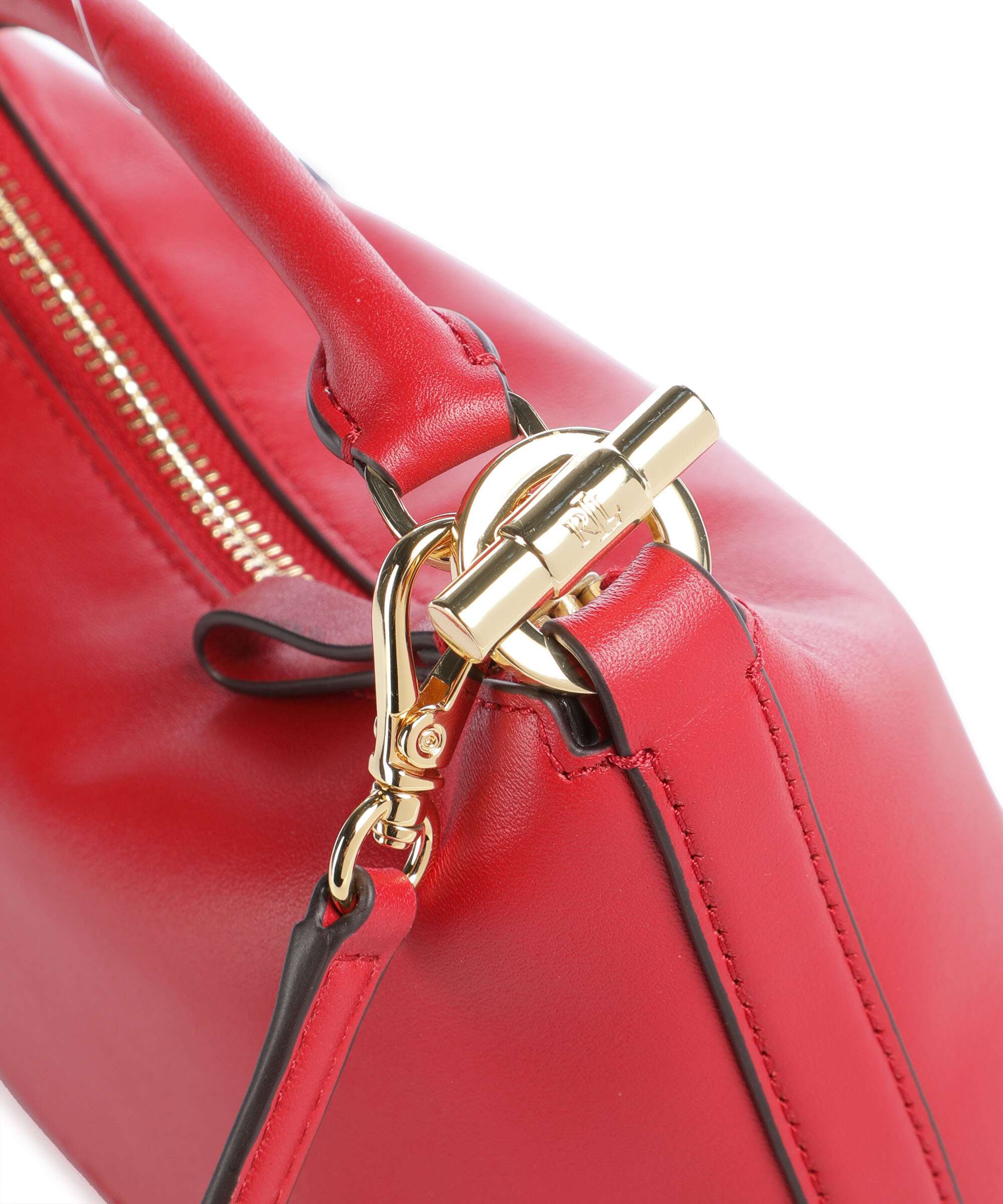 Lauren Ralph Lauren Blaike Mini Torba przez ramię festive red - Image 4