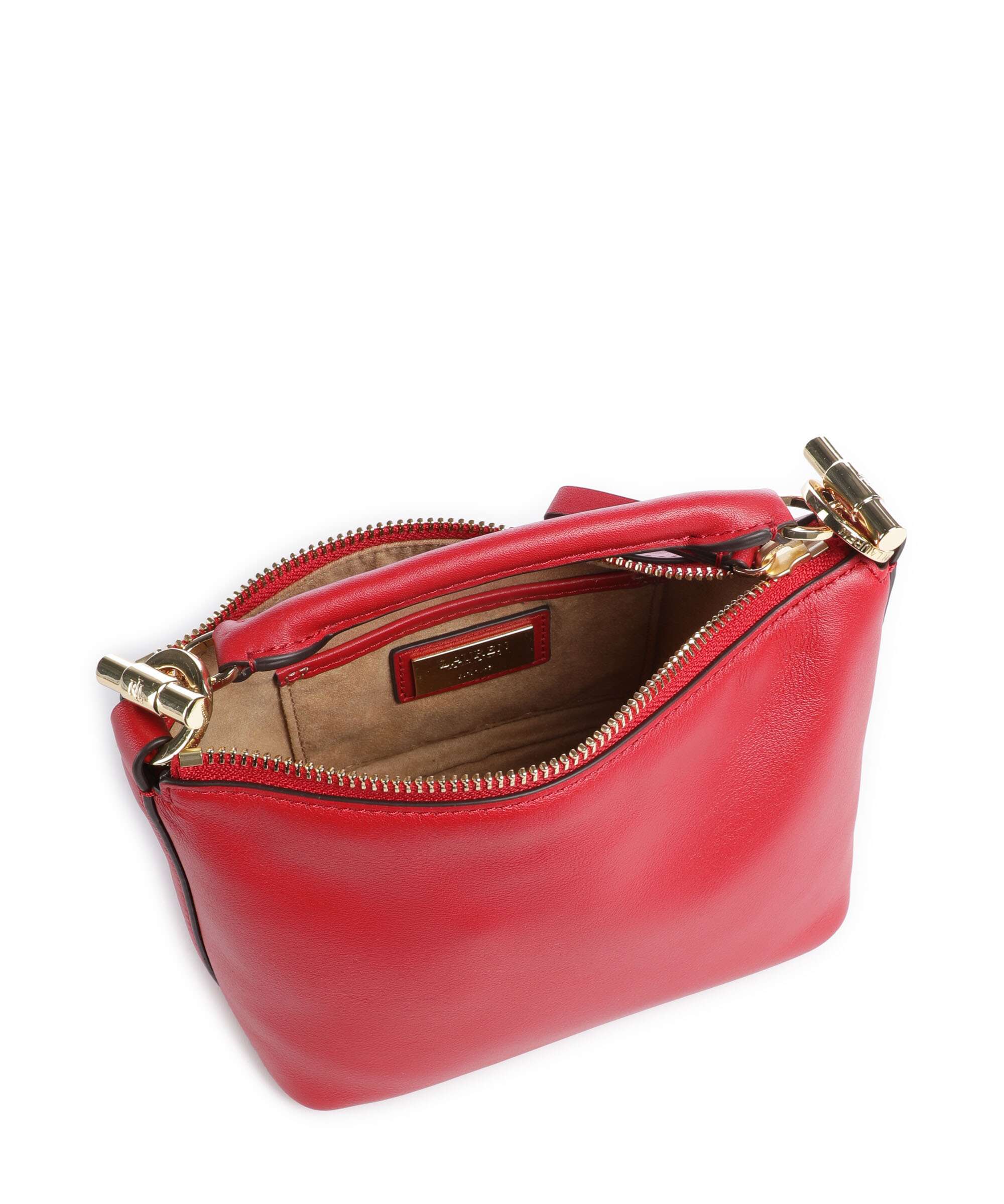 Lauren Ralph Lauren Blaike Mini Torba przez ramię festive red - Image 6