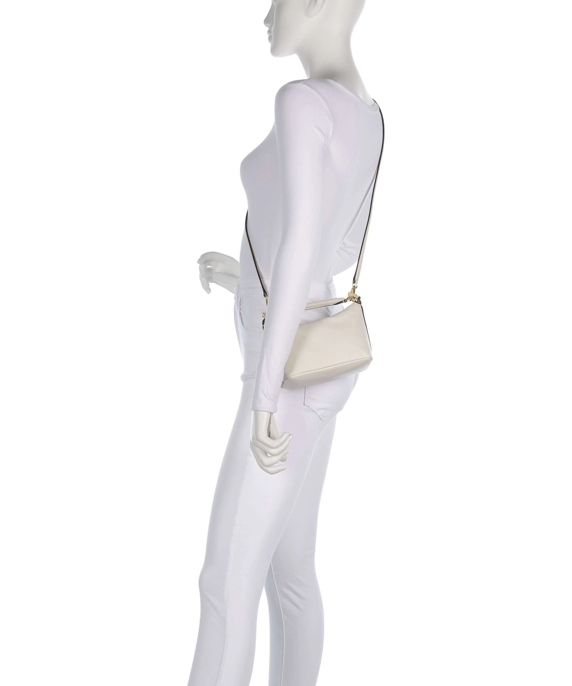 Lauren Ralph Lauren Blaike Mini Torba przez ramię soft white - Image 3