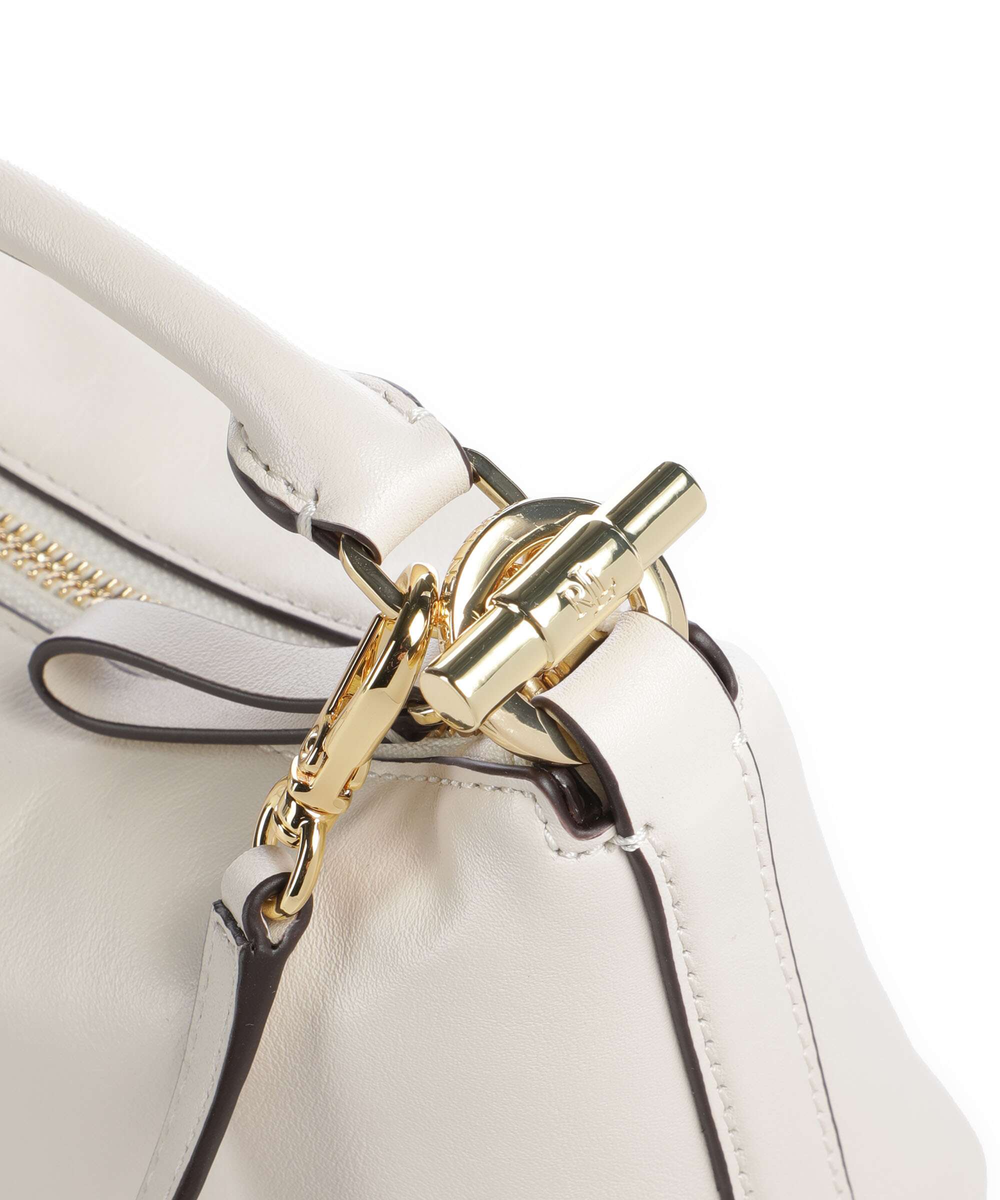 Lauren Ralph Lauren Blaike Mini Torba przez ramię soft white - Image 4