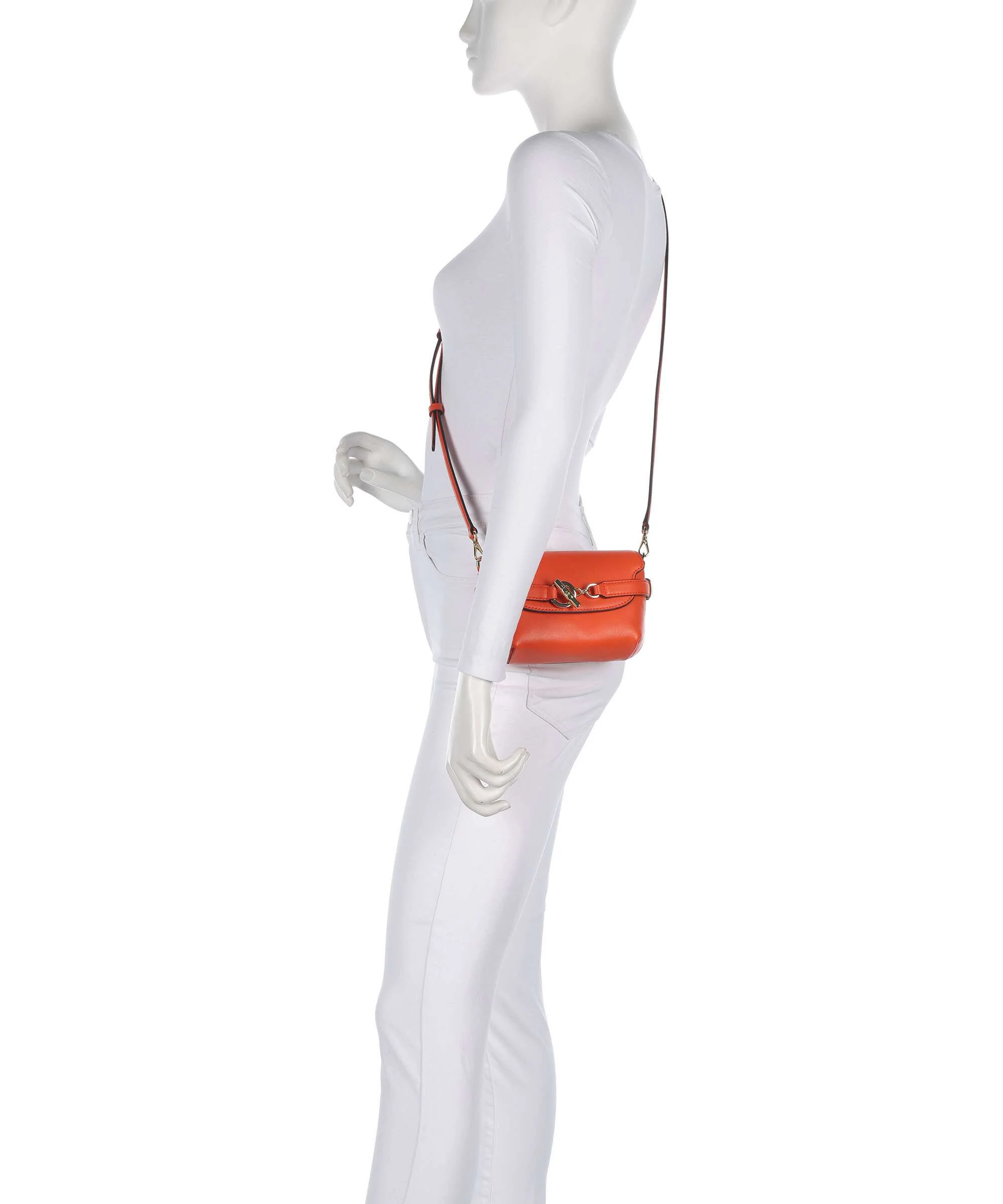 Lauren Ralph Lauren Blaike Small Torba przez ramię dusk orange - Image 3