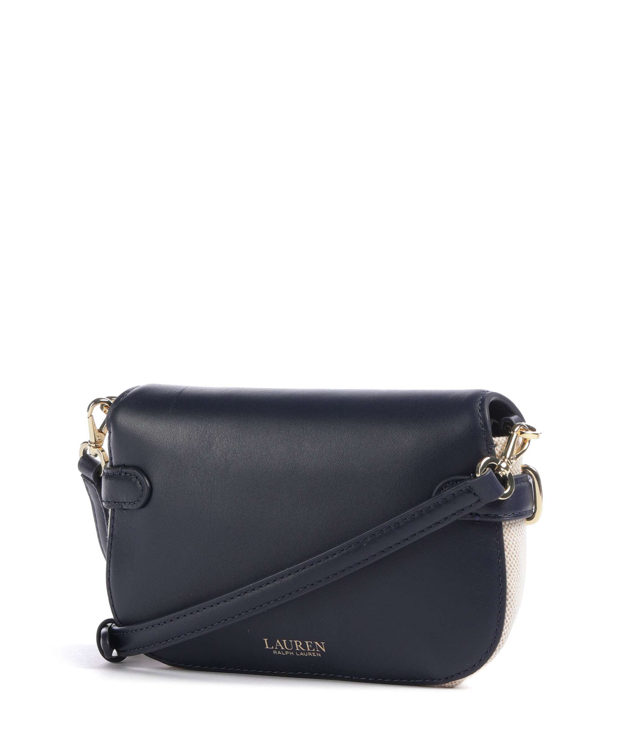 Lauren Ralph Lauren Blaike Small Torba przez ramię natural/buff canvas/refined navy - Image 2