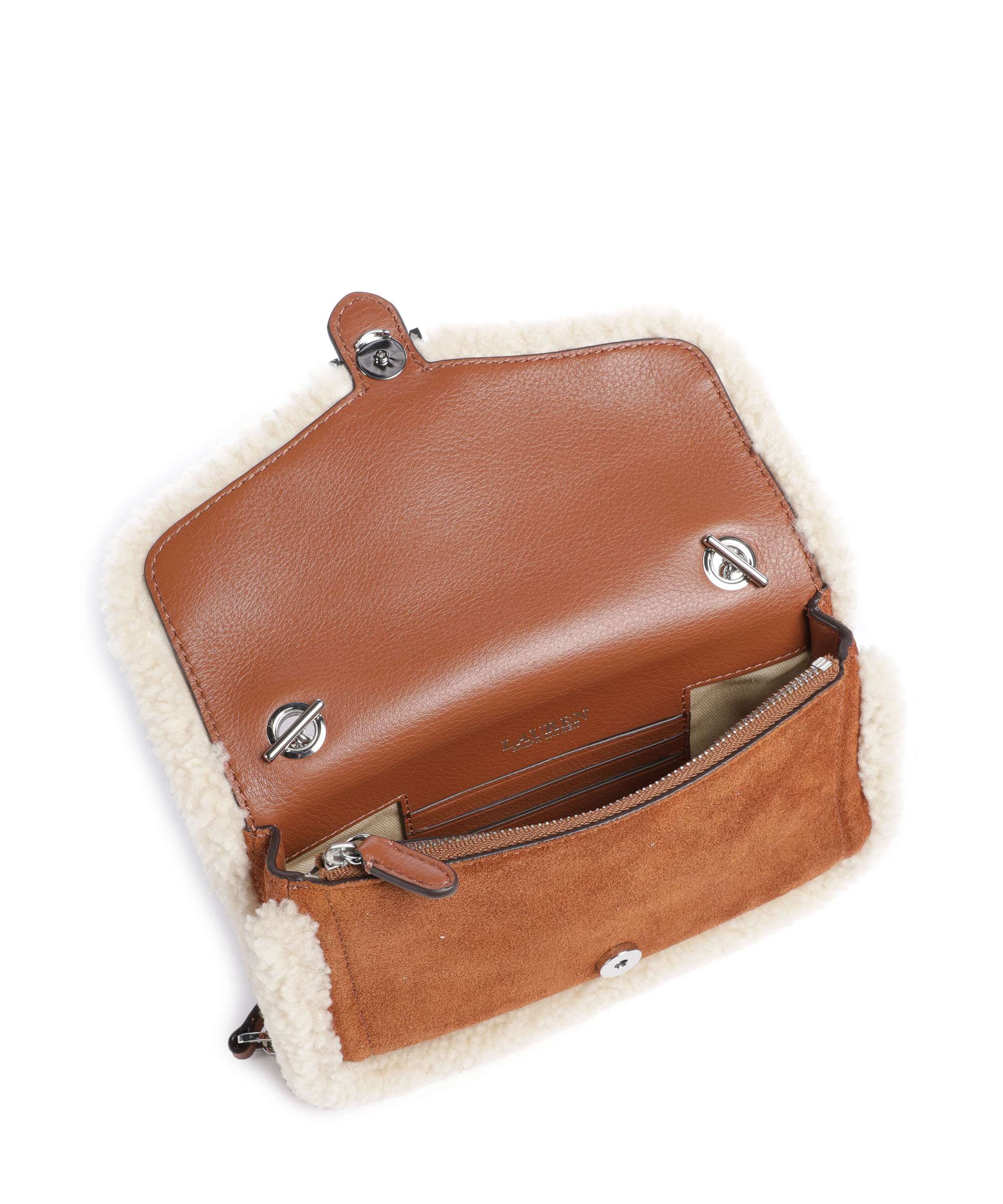 Lauren Ralph Lauren Bradley Large Portfel lauren tan/natural - Image 6