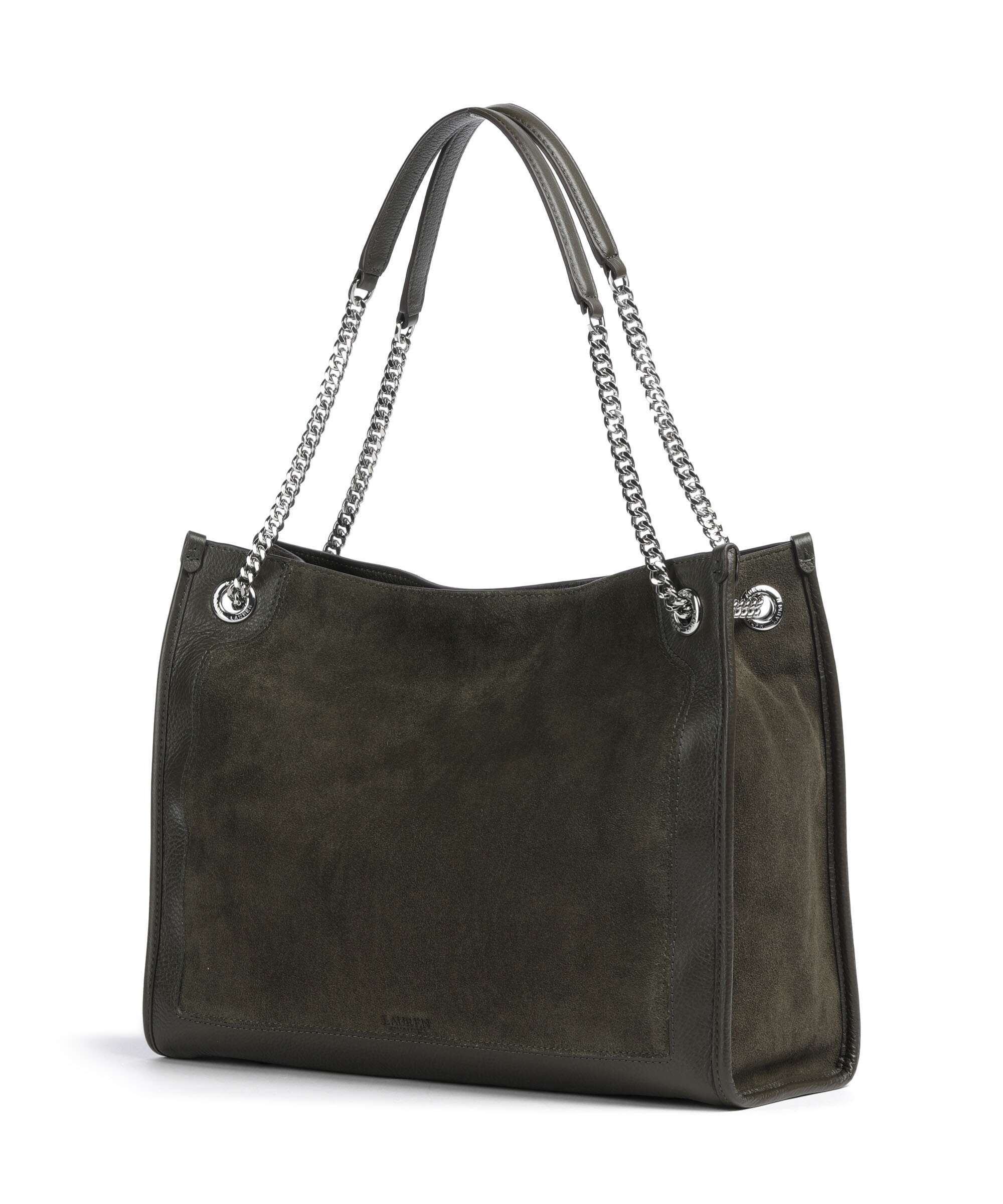 Lauren Ralph Lauren Bradley Large Torba na zakupy dark olive - Image 2