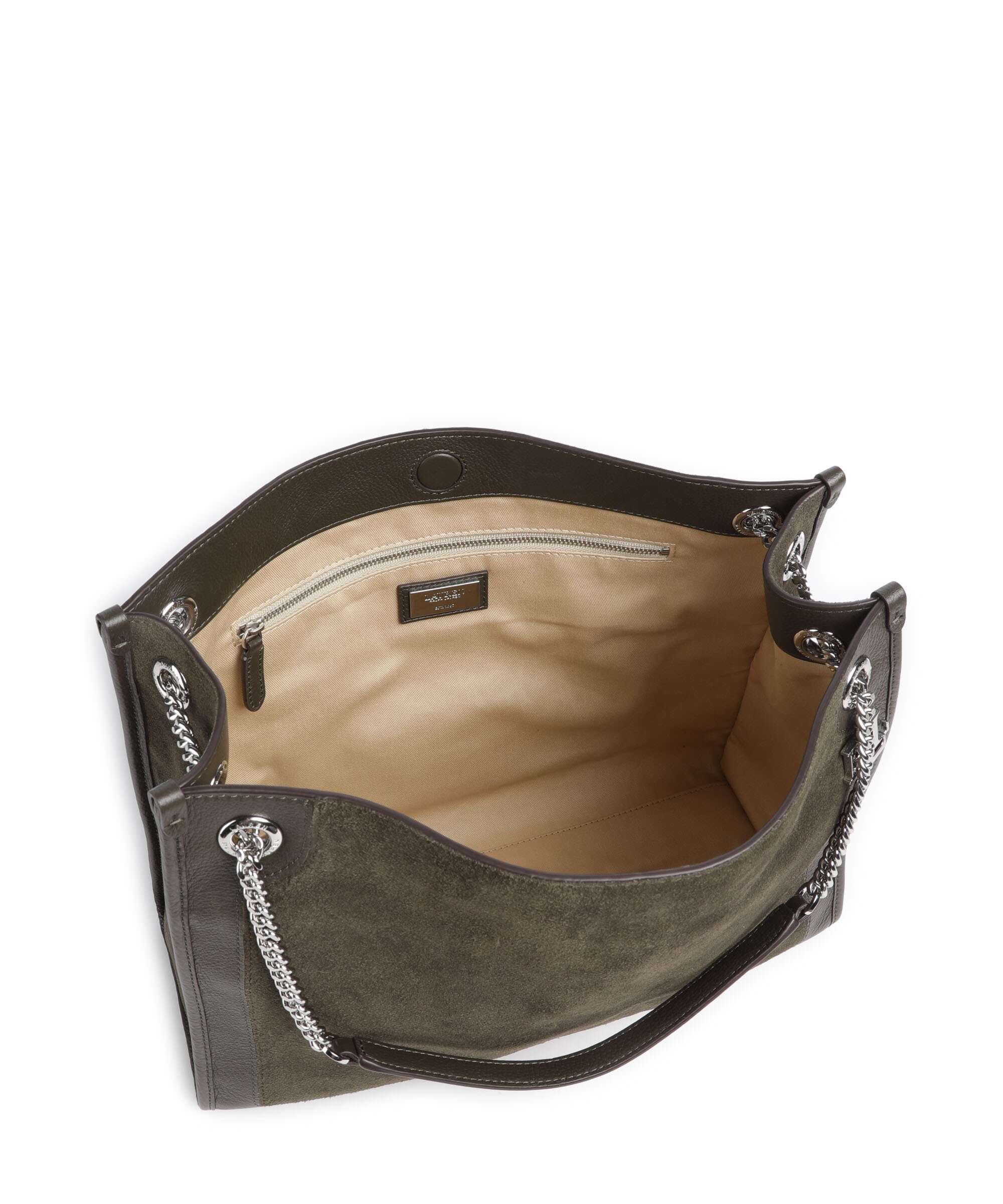 Lauren Ralph Lauren Bradley Large Torba na zakupy dark olive - Image 5