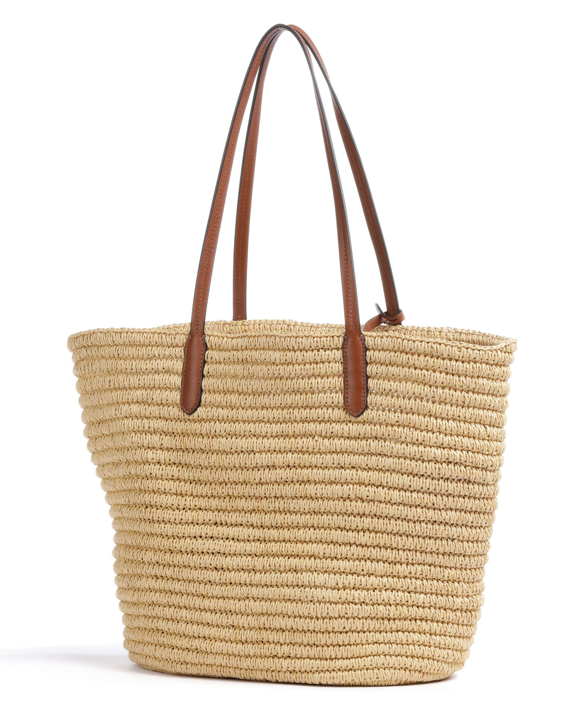 Lauren Ralph Lauren Brie 31 Straw Torba na zakupy natural/tan - Image 2