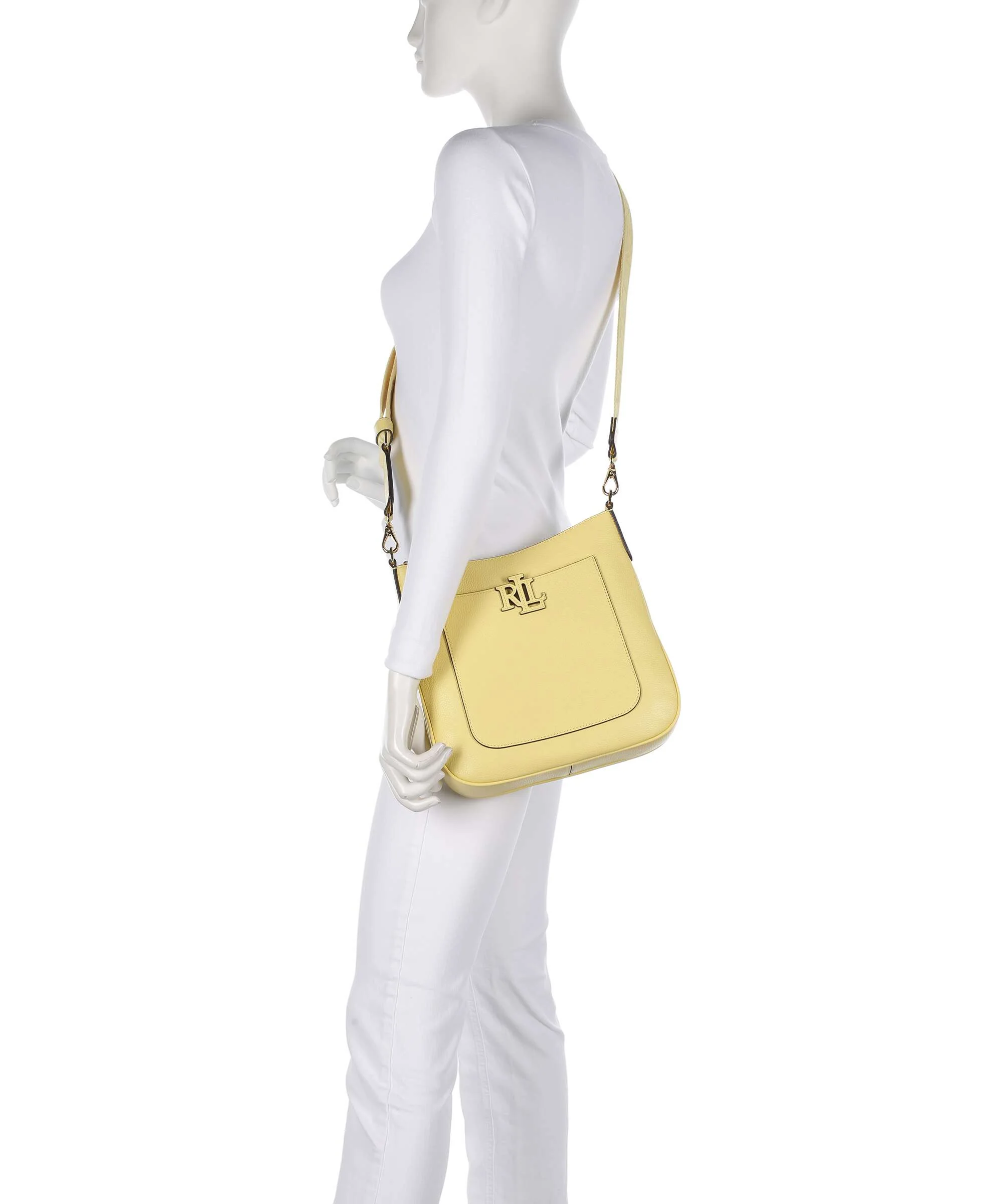 Lauren Ralph Lauren Cameryn 27 Torba przez ramię lemon sorbet - Image 3