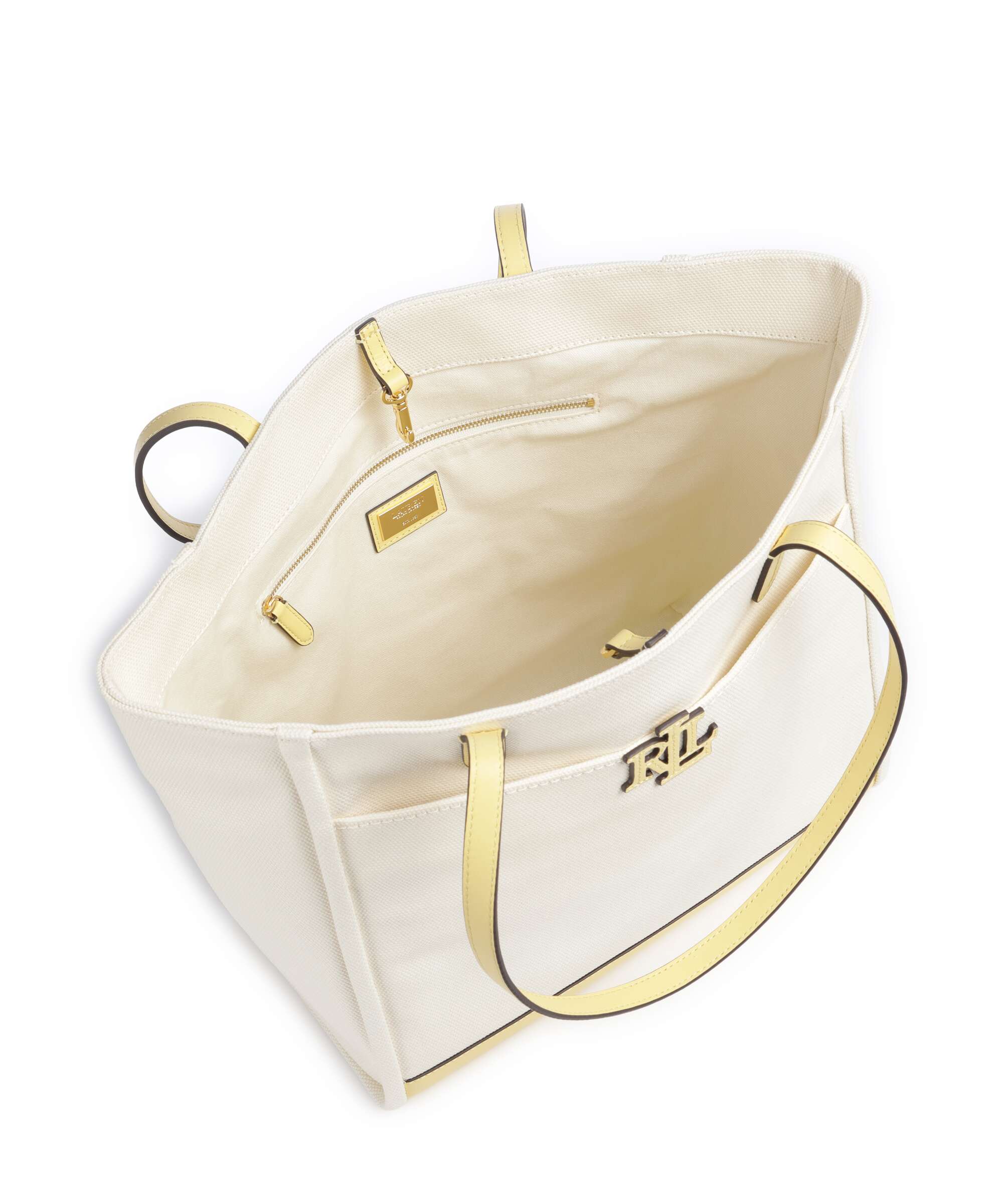 Lauren Ralph Lauren Cameryn Large Torba na zakupy natural/lemon sorbet - Image 5