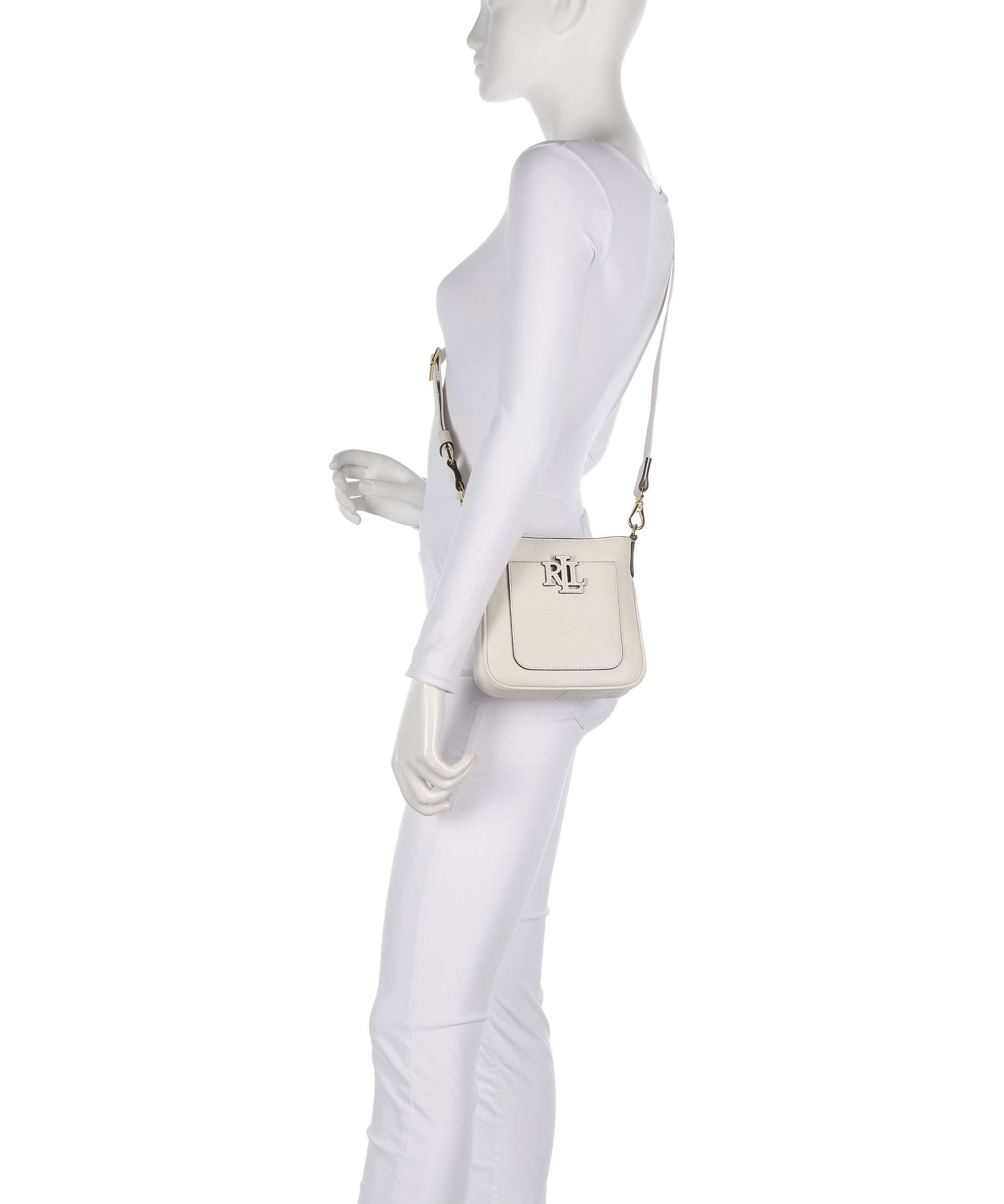 Lauren Ralph Lauren Cameryn Small Torba przez ramię soft white - Image 3