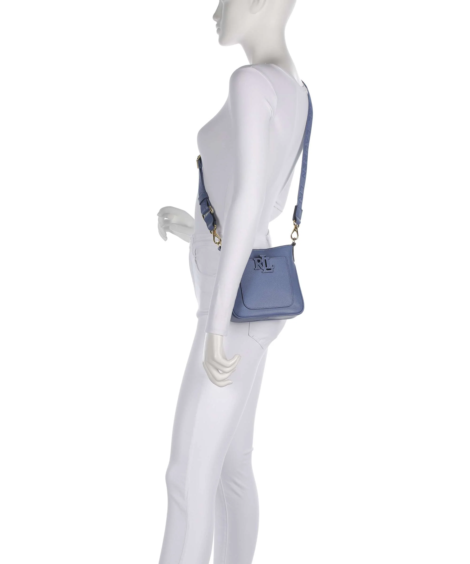 Lauren Ralph Lauren Cameryn Small Torba przez ramię carson blue - Image 3