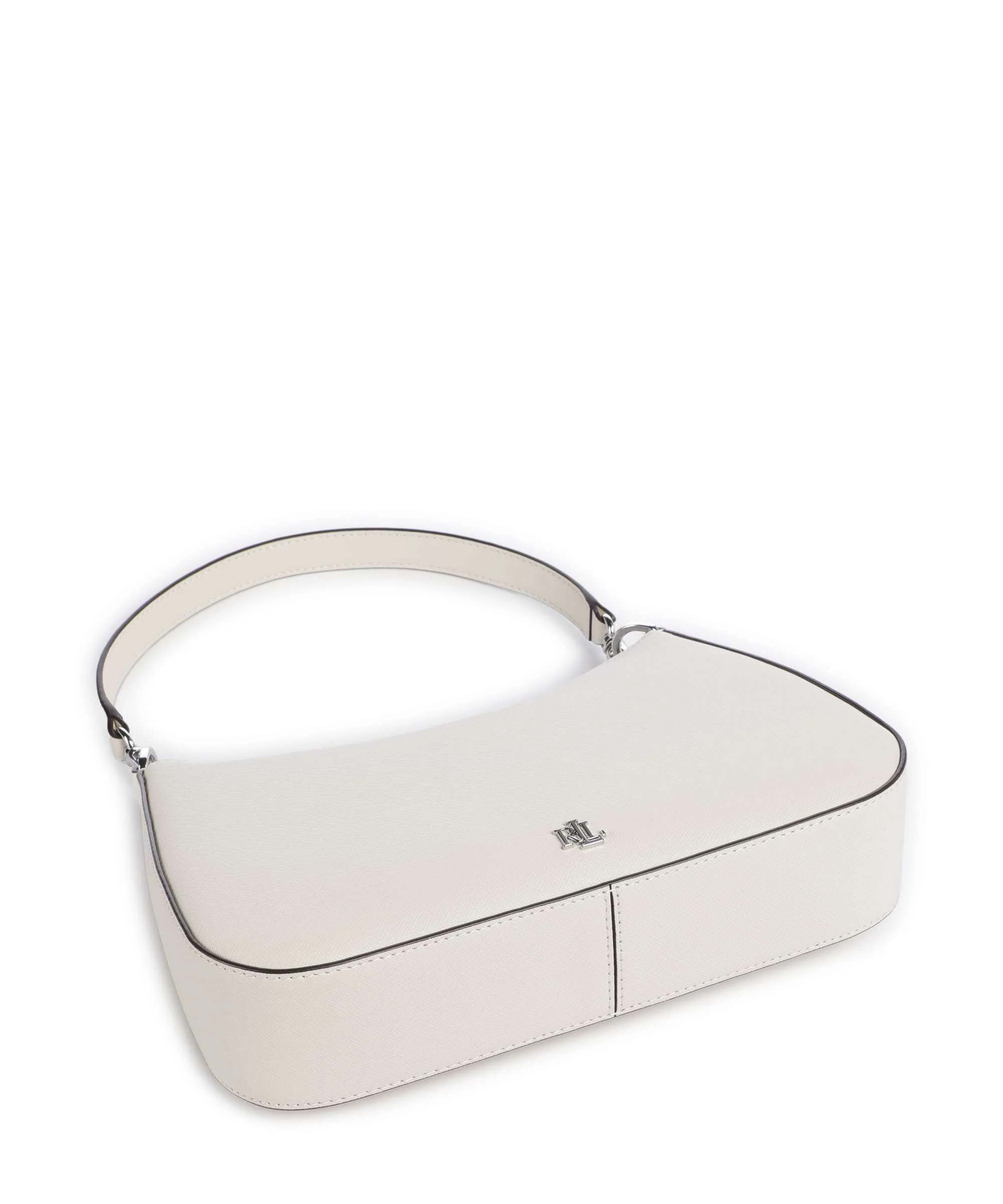 Lauren Ralph Lauren Danni 26 Torba na ramię soft white/palladium - Image 6