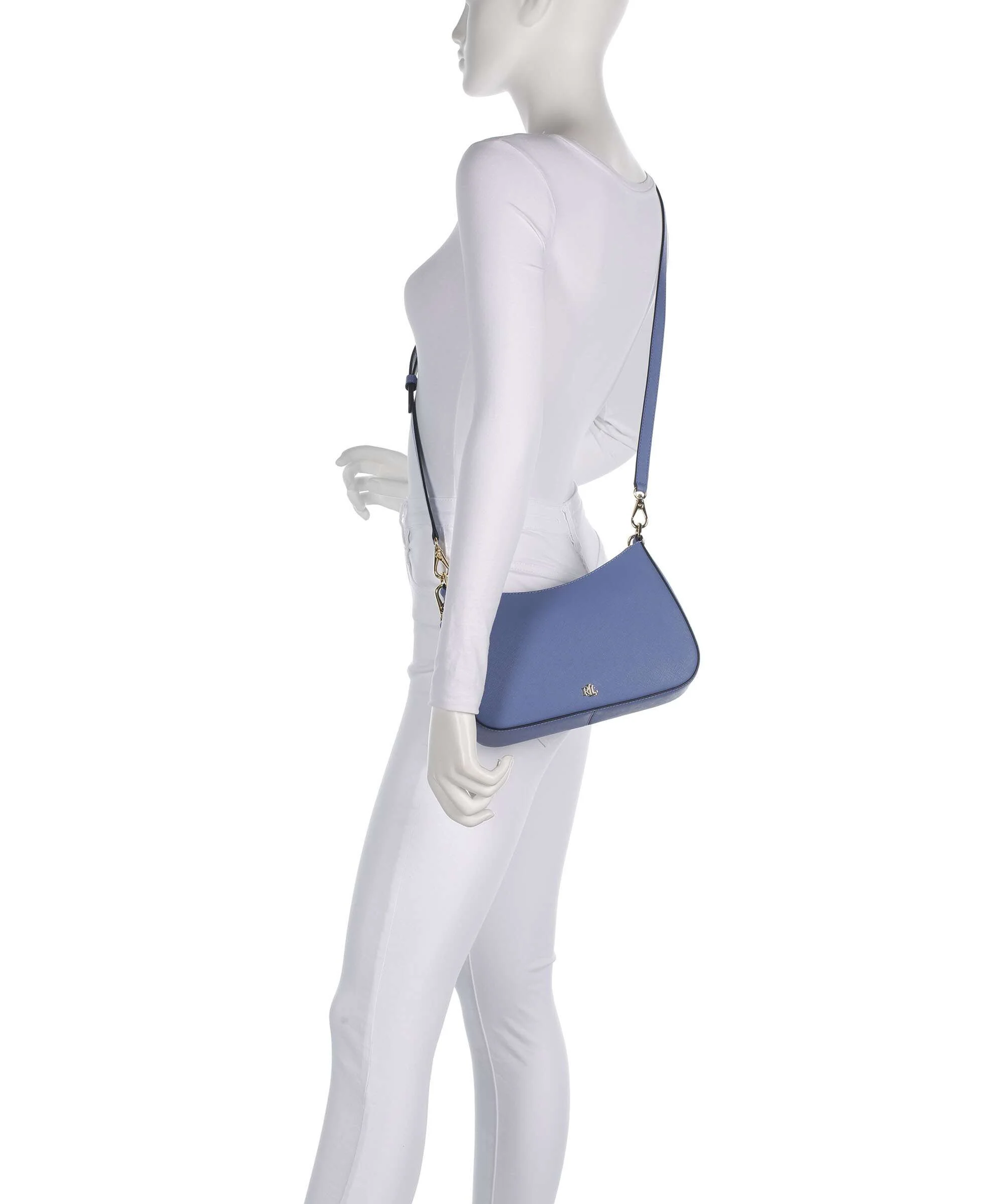 Lauren Ralph Lauren Danni 26 Torba na ramię carson blue - Image 4