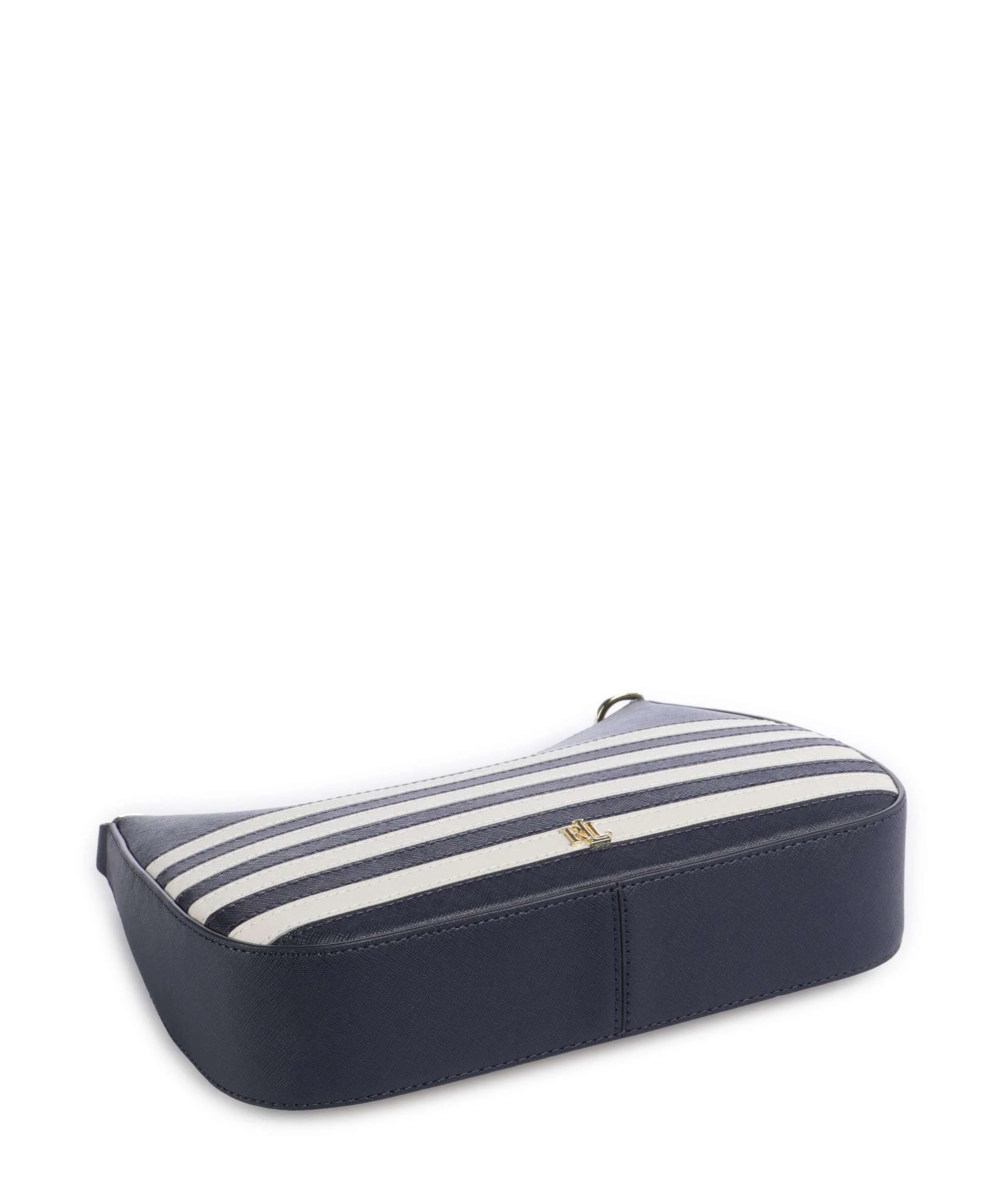 Lauren Ralph Lauren Danni 26 Torba na ramię refined navy/soft white - Image 5