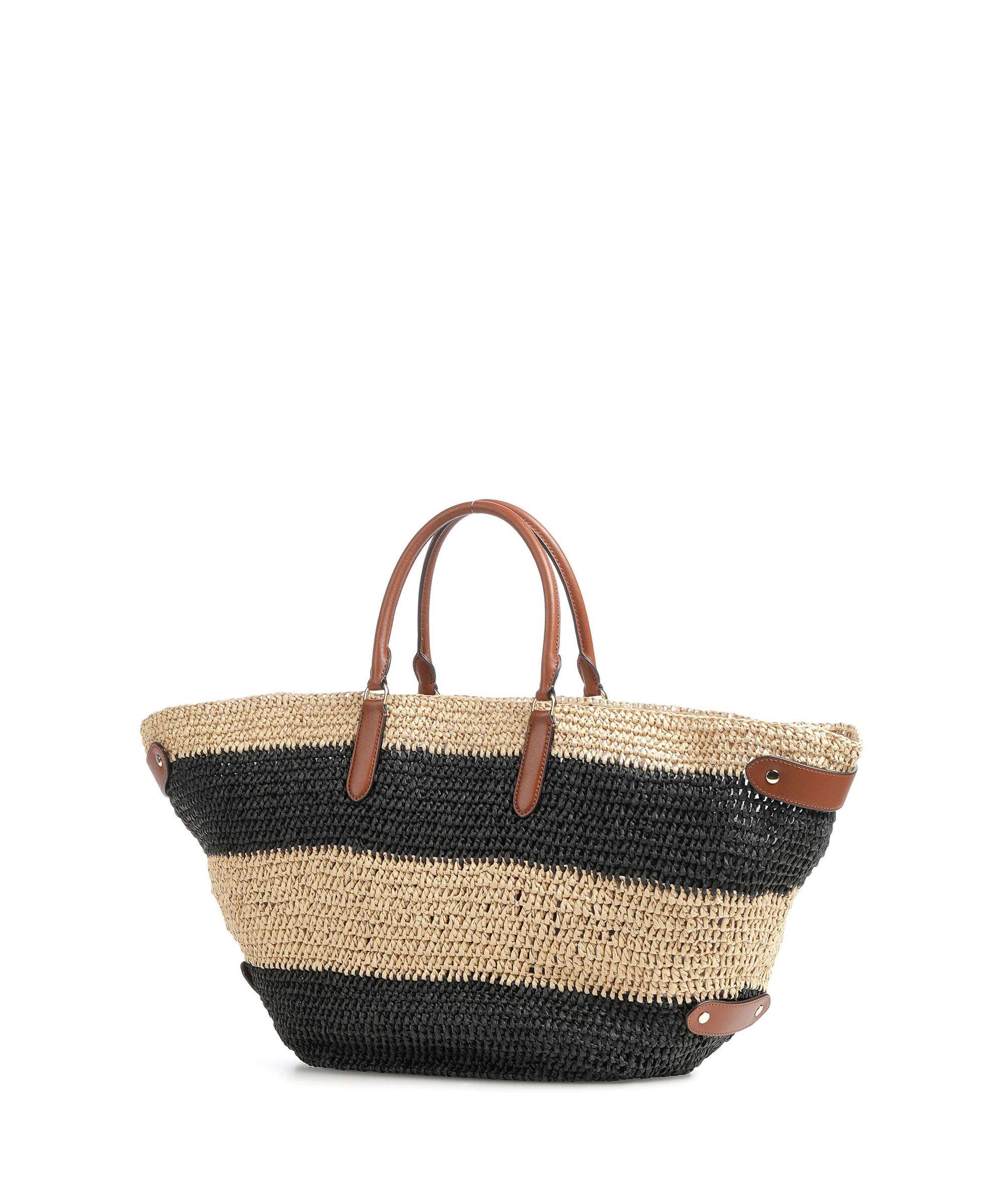 Lauren Ralph Lauren Daphney 40 Straw Torebka natural/black/lauren tan - Image 2