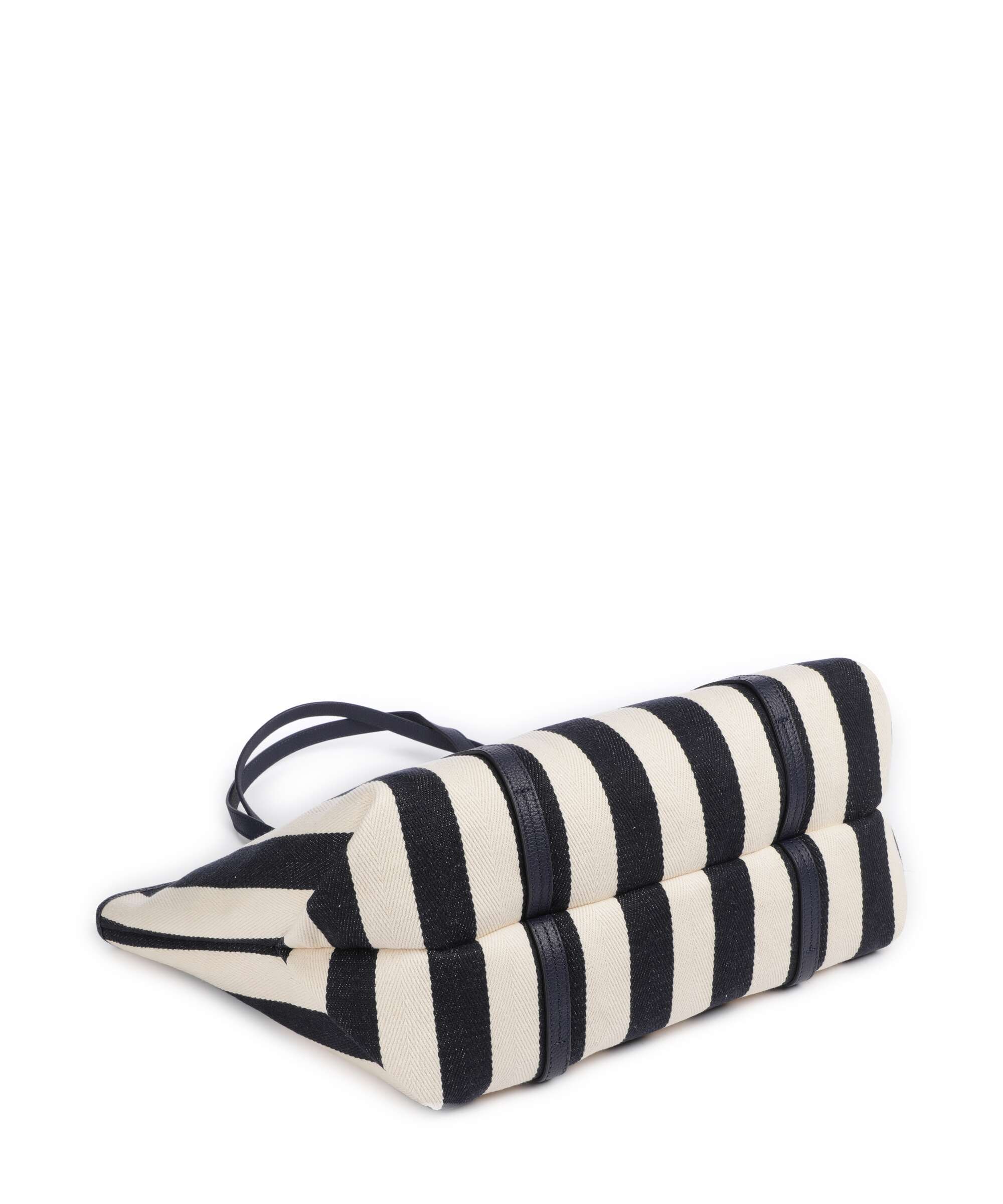 Lauren Ralph Lauren Emerie Extra Large Torba na zakupy natural/refined navy stripe - Image 5