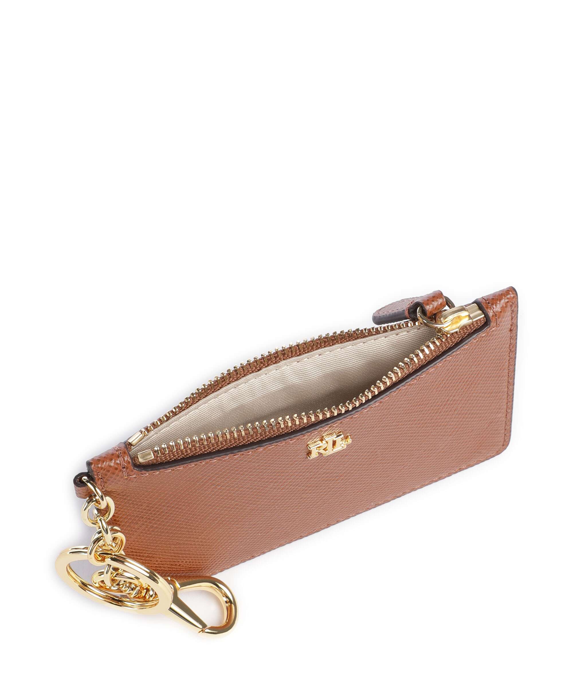 Lauren Ralph Lauren Etui na karty kredytowe lauren tan - Image 4