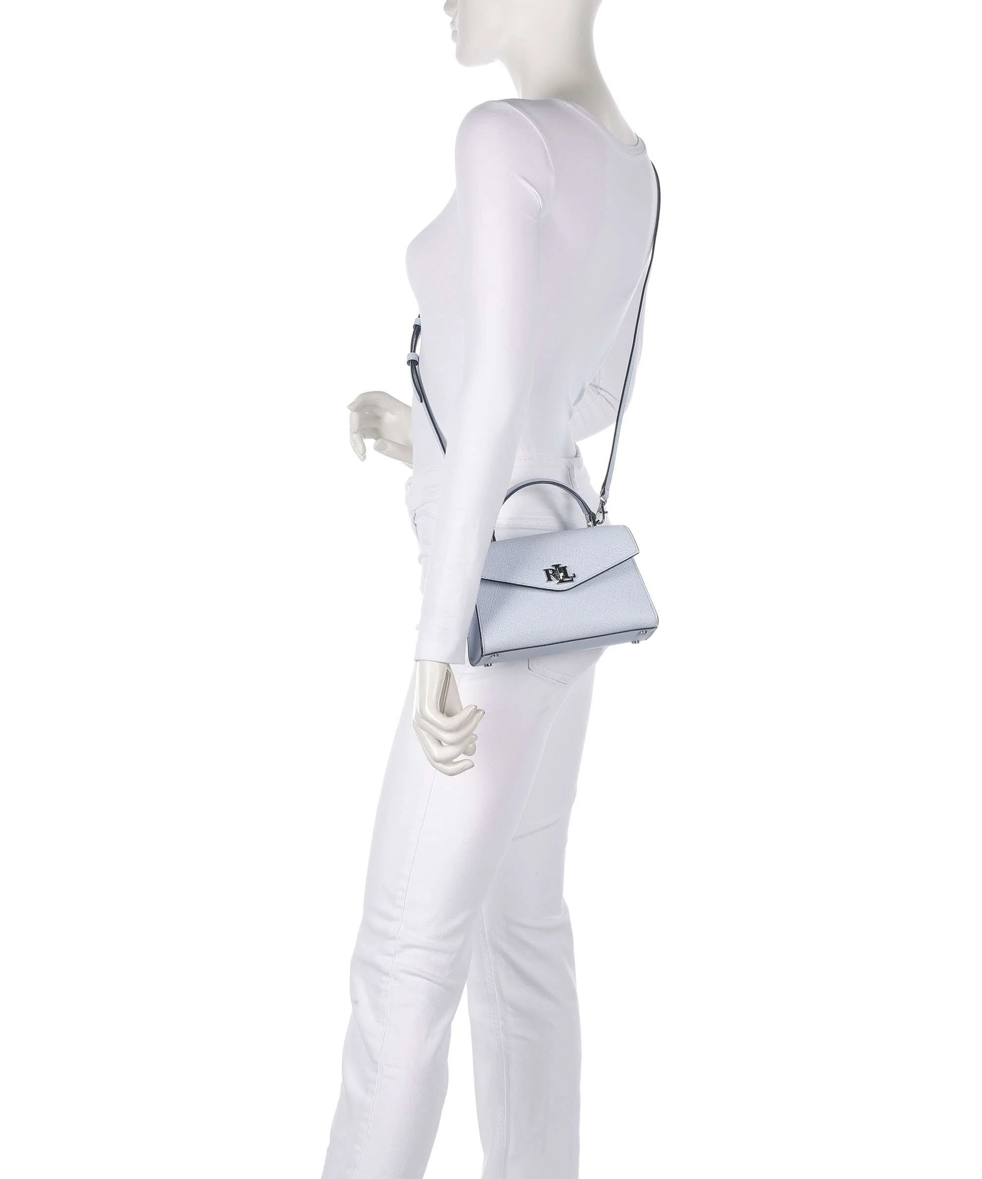 Lauren Ralph Lauren Farrah Small Torba przez ramię cornflower blue - Image 3