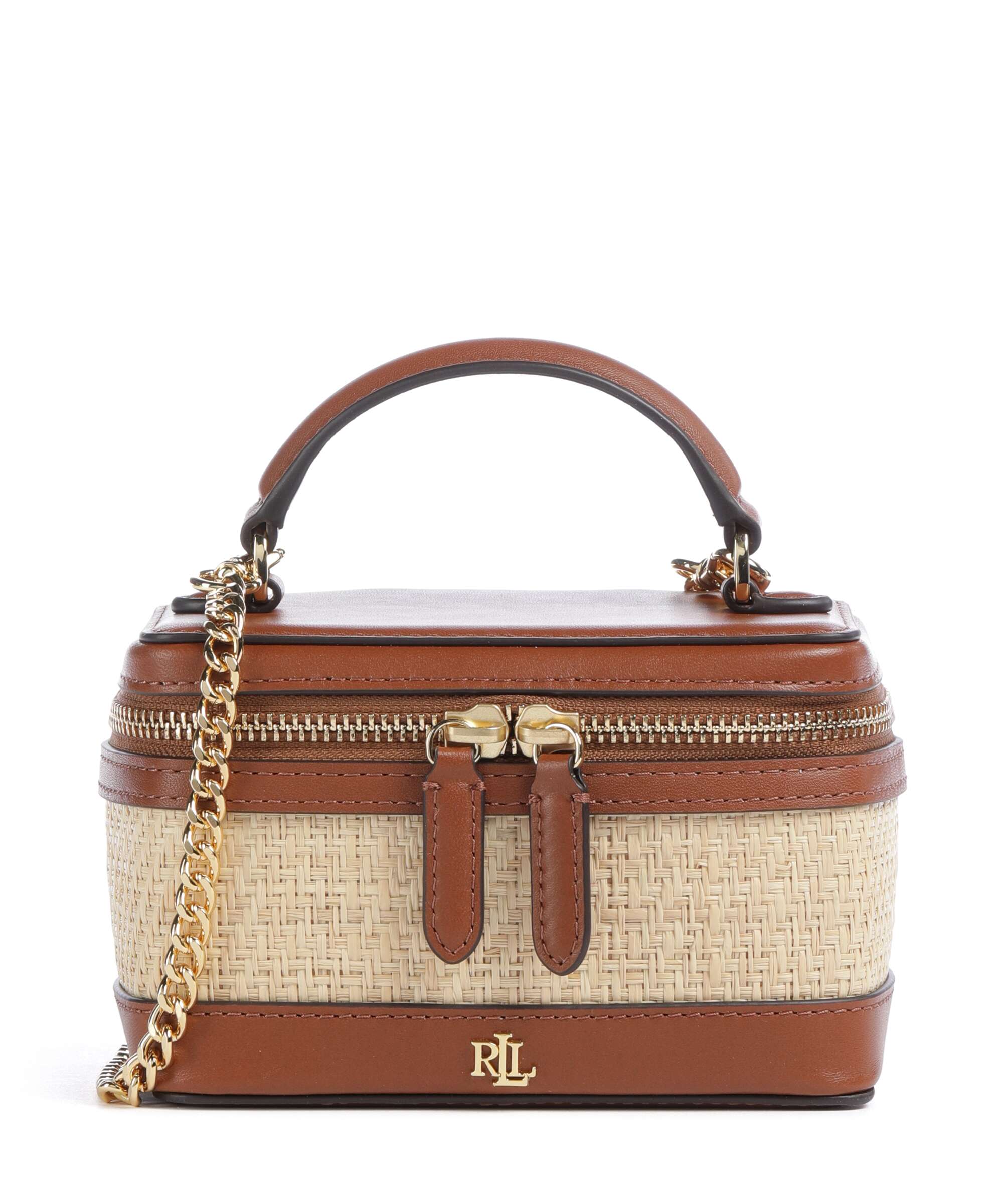 Lauren Ralph Lauren Hallee Small Torba przez ramię natural/lauren tan