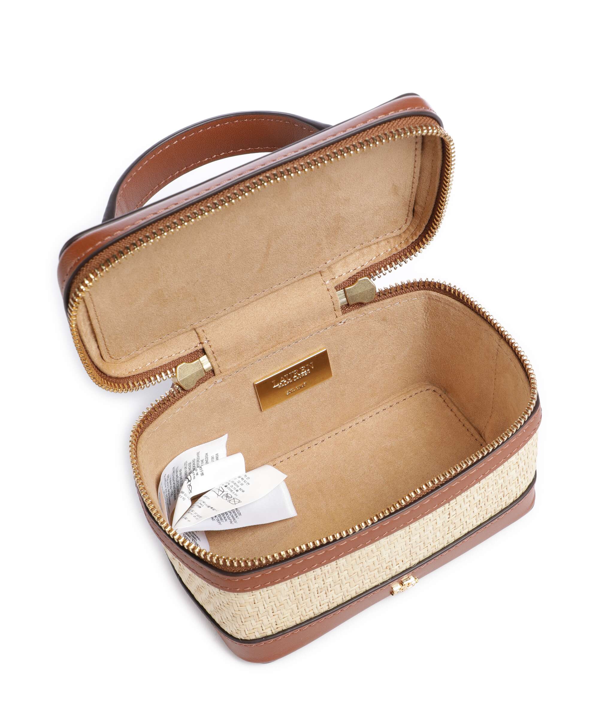 Lauren Ralph Lauren Hallee Small Torba przez ramię natural/lauren tan - Image 6