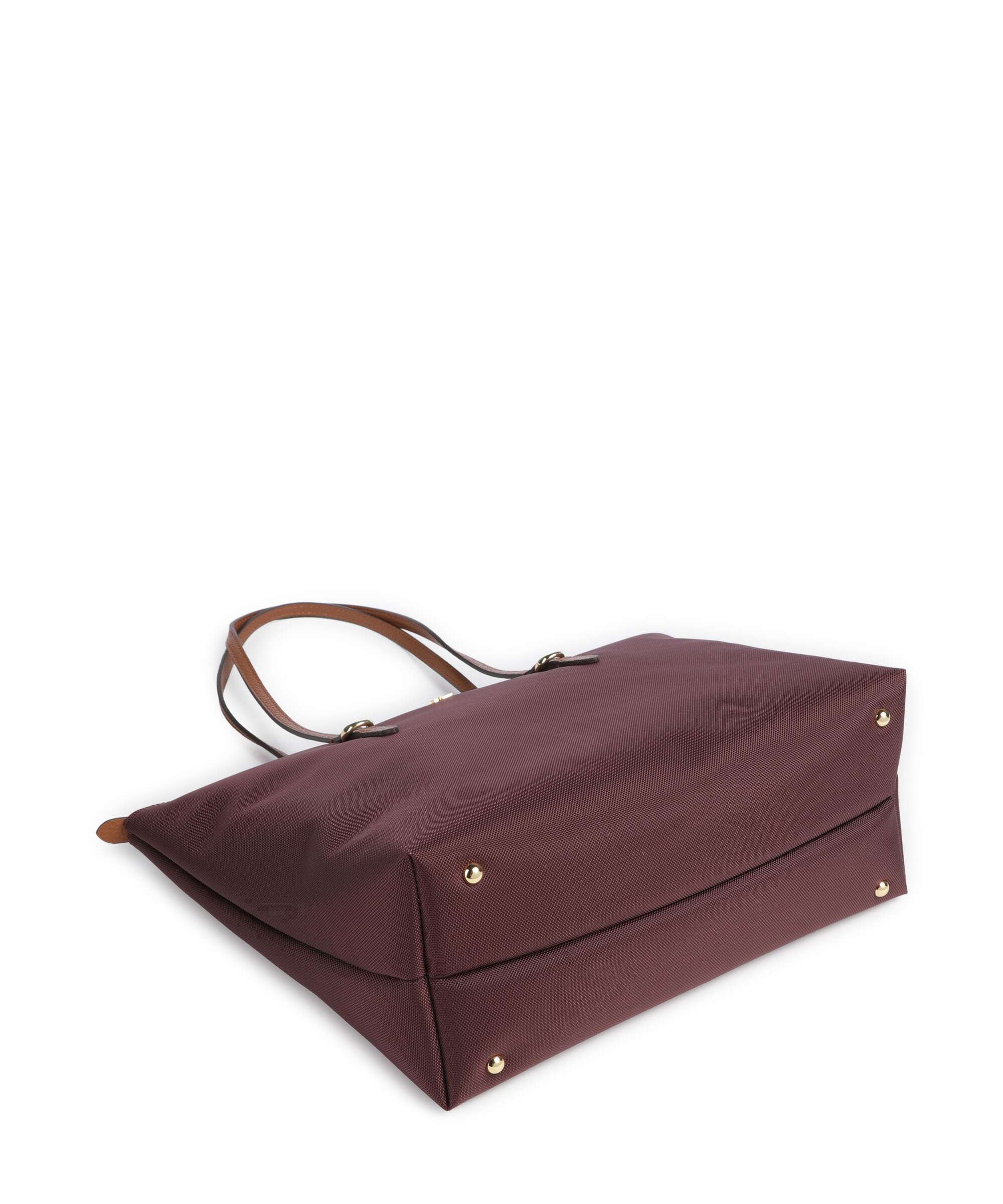 Lauren Ralph Lauren Keaton 26 Torba na zakupy dark garnet/lauren tan - Image 4