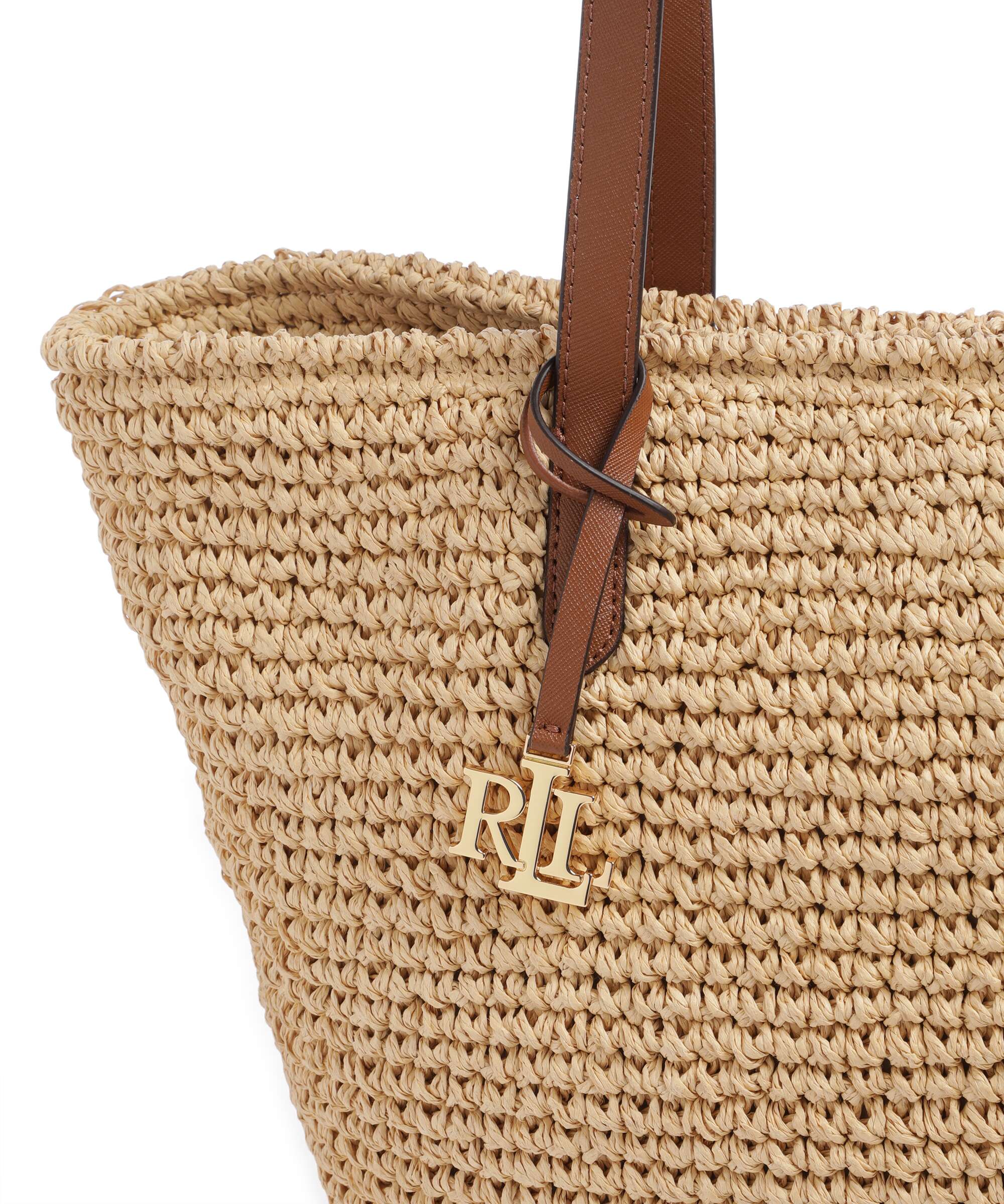 Lauren Ralph Lauren Lainey Large Torba na zakupy natural/lauren tan - Image 4